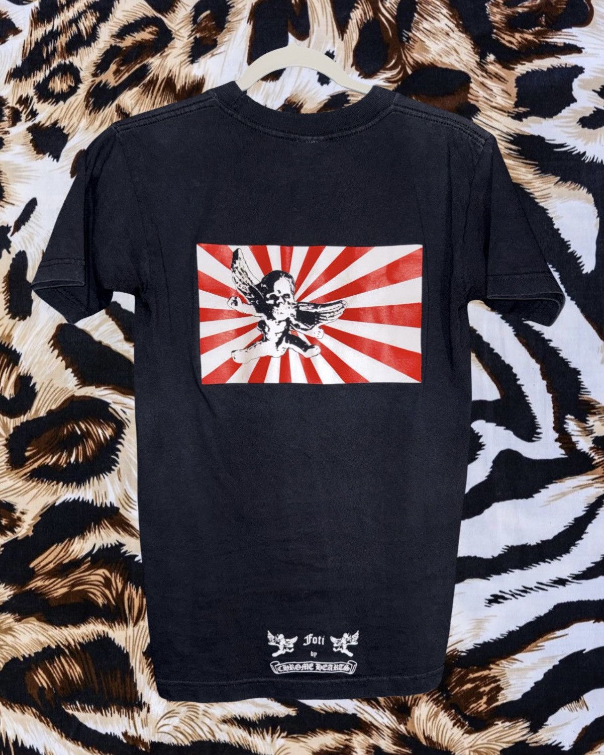 Chrome Hearts Foti by Chrome Hearts Flag tee Size US S / EU 44-46 / 1 - 1 Thumbnail