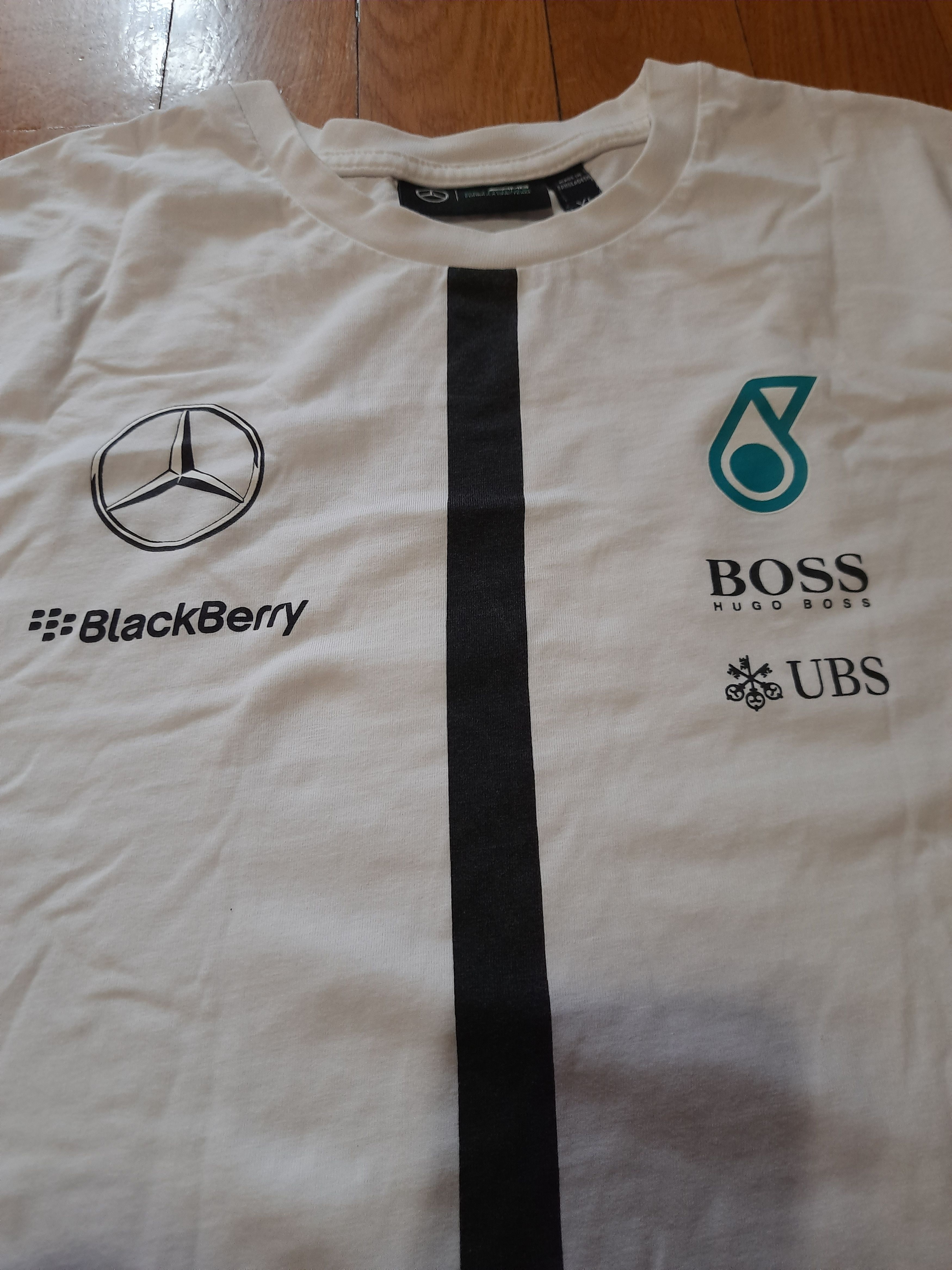 Mercedes-Benz Hugo Boss Mercedes Formula One TShirt Size US XL / EU 56 / 4 - 2 Thumbnail