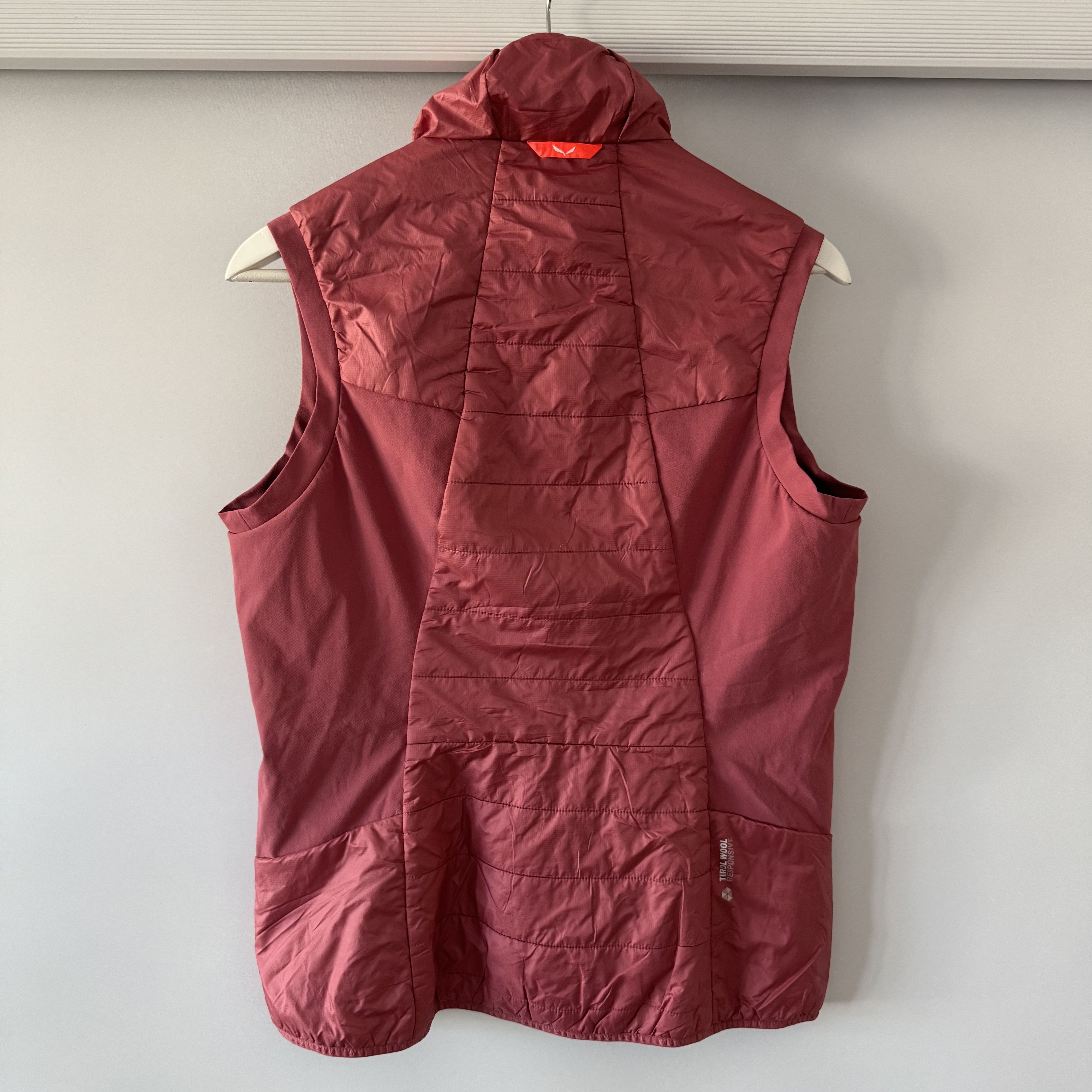 SALEWA Women's Salewa Tirol Wool Responsive Durastretch Pink Vest Size XL / US 12-14 / IT 48-50 - 3 Thumbnail