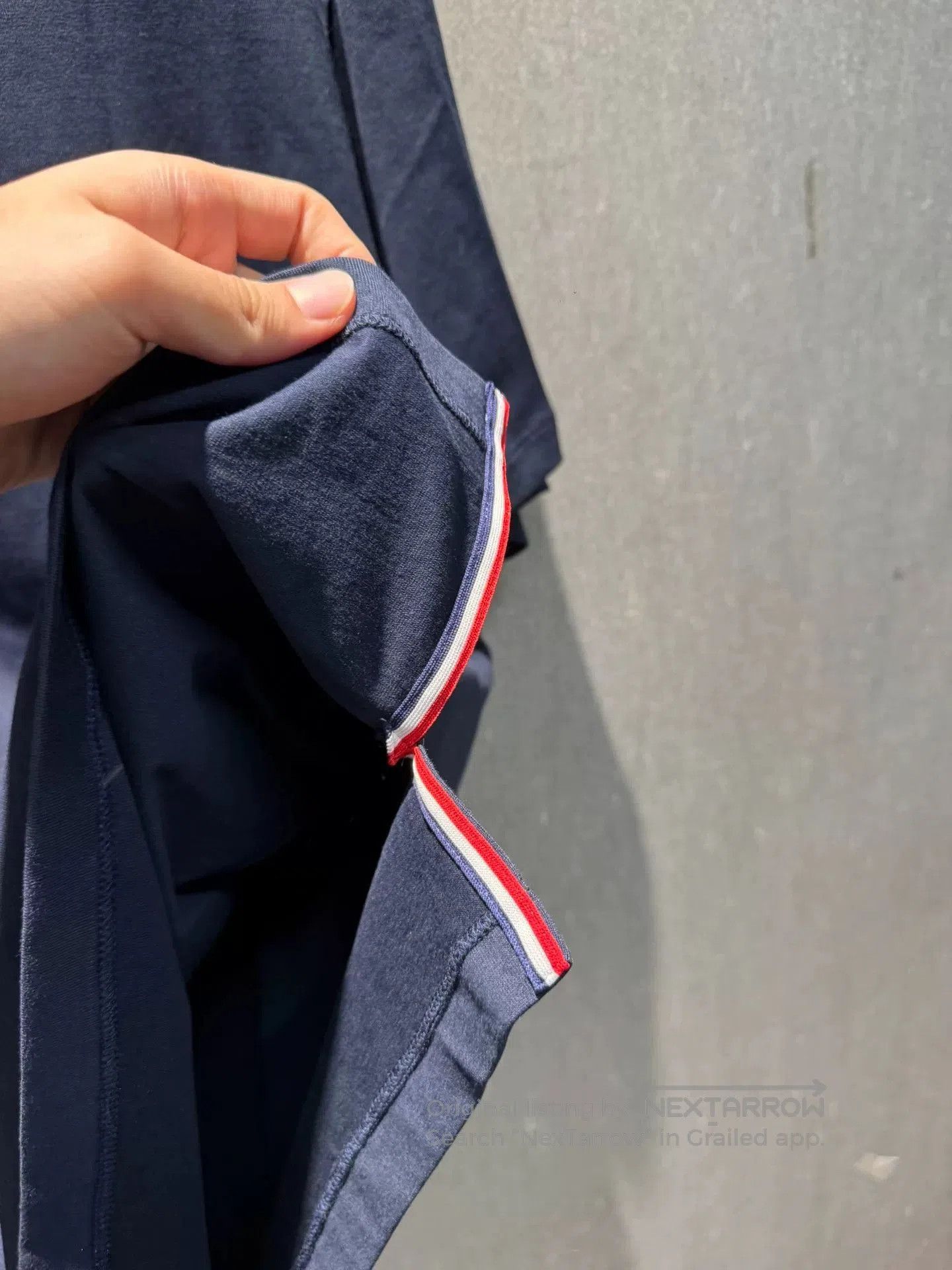 Thom Browne thom browne blue fitted knit t-shirt. Size US XXL / EU 58 / 5 - 8 Thumbnail