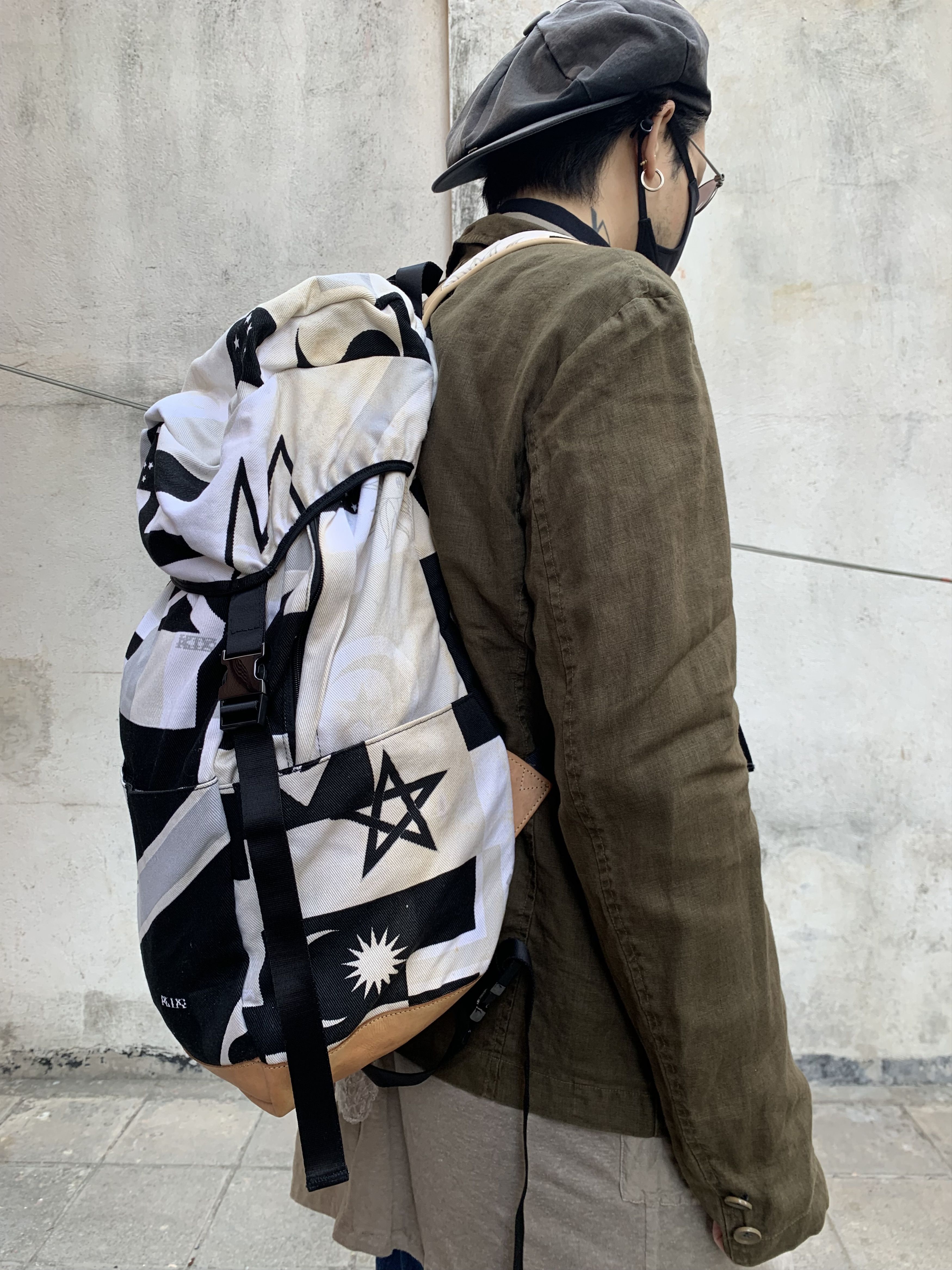 KTZ KTZ Kokon To Zai Flag Print Backpack Size ONE SIZE - 2 Thumbnail
