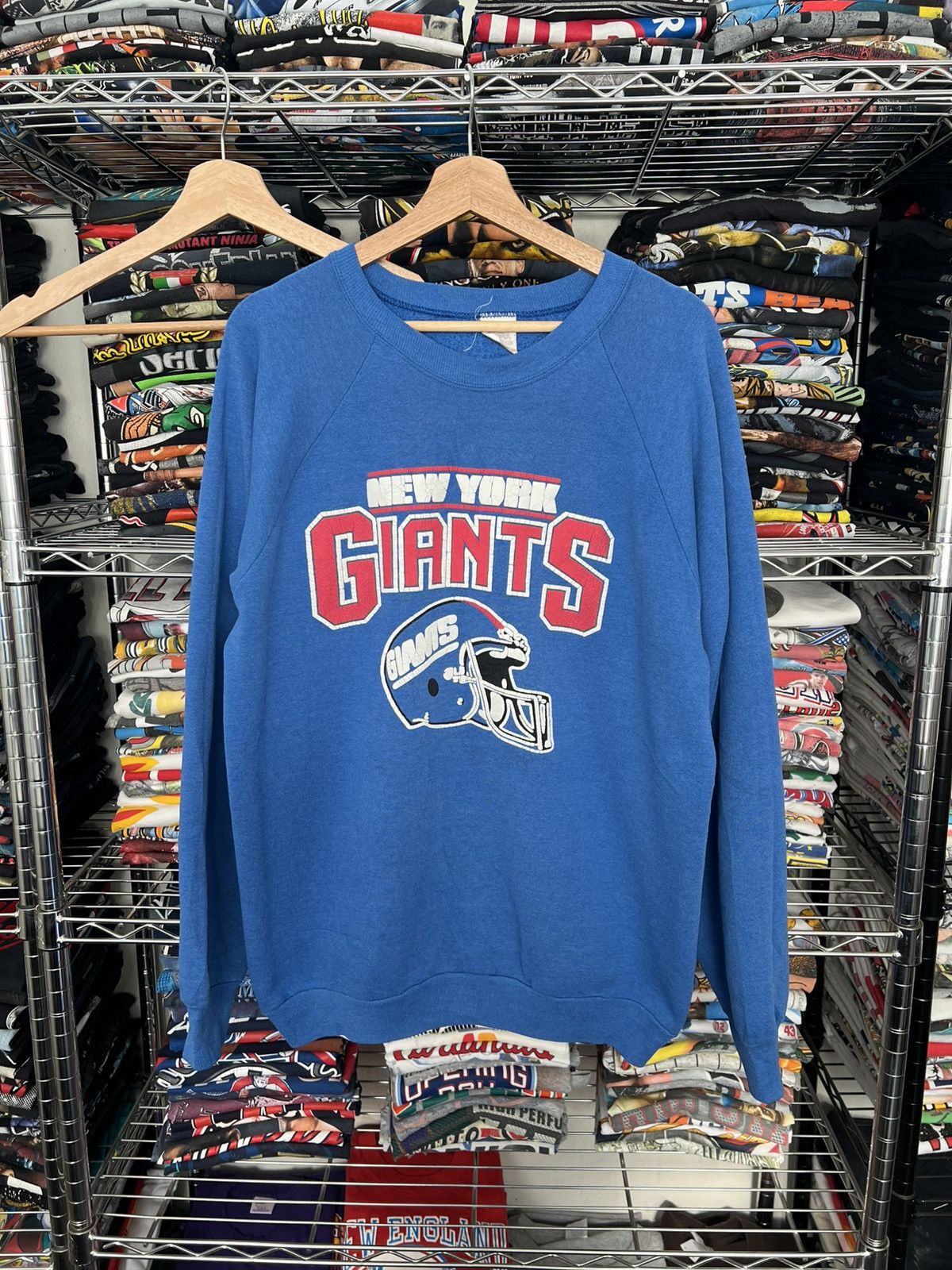 NFL 80s New York Giants Super Bowl Team Crewneck Size US XL / EU 56 / 4 - 1 Thumbnail