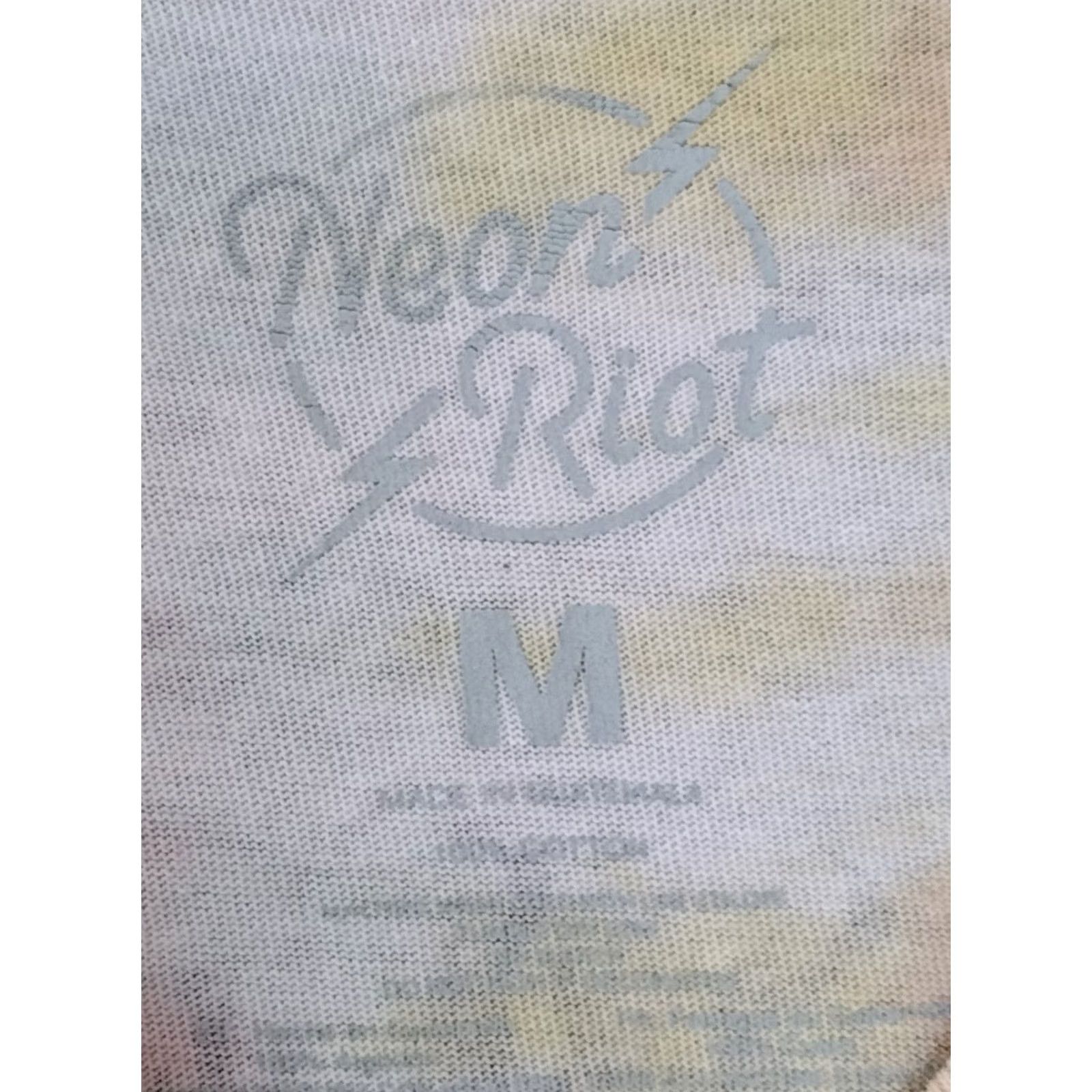 NASA NASA Neon Riot T-Shirt Mens M Tie Dye Cotton Short Sleeve Logo Space 60s 70s Vintage? Size US M / EU 48-50 / 2 - 6 Thumbnail