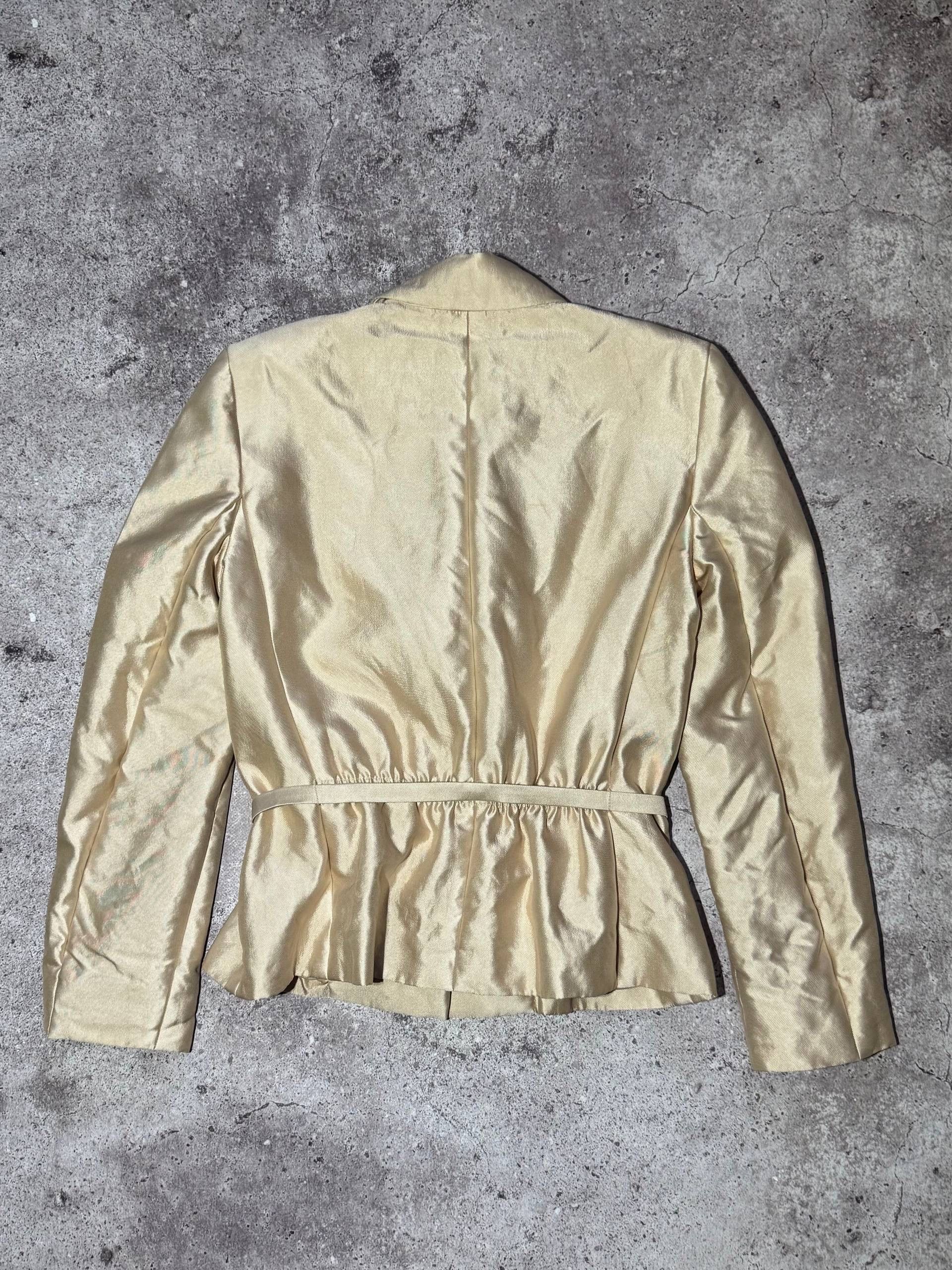 Dior Christian Dior Vintage Women’s Beige Blazer Made in Italy Size M / US 6-8 / IT 42-44 - 15 Thumbnail