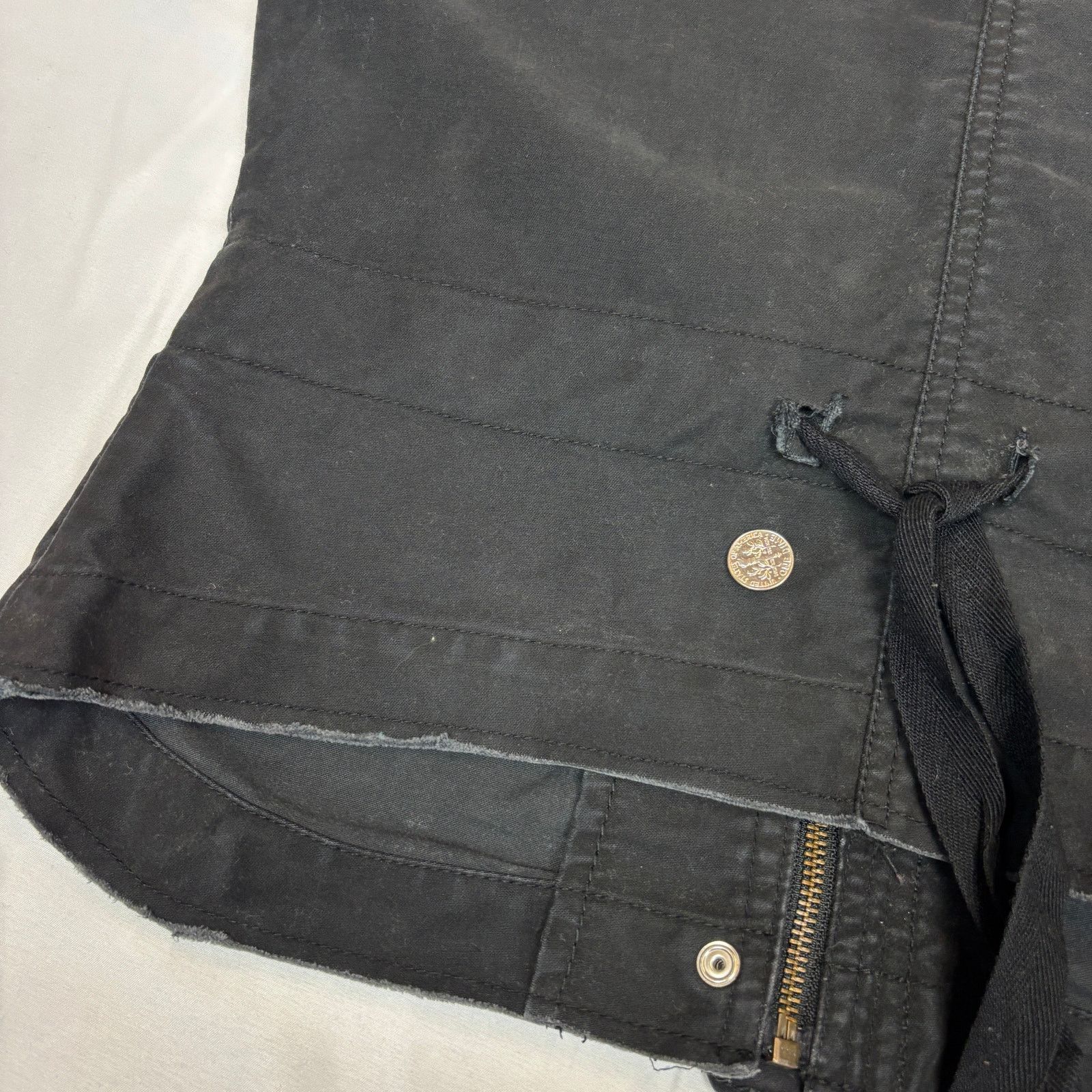 Japanese Brand Art Village Co High Collar Denim Jacket Large Rare Japanese Size L / US 10 / IT 46 - 9 Thumbnail