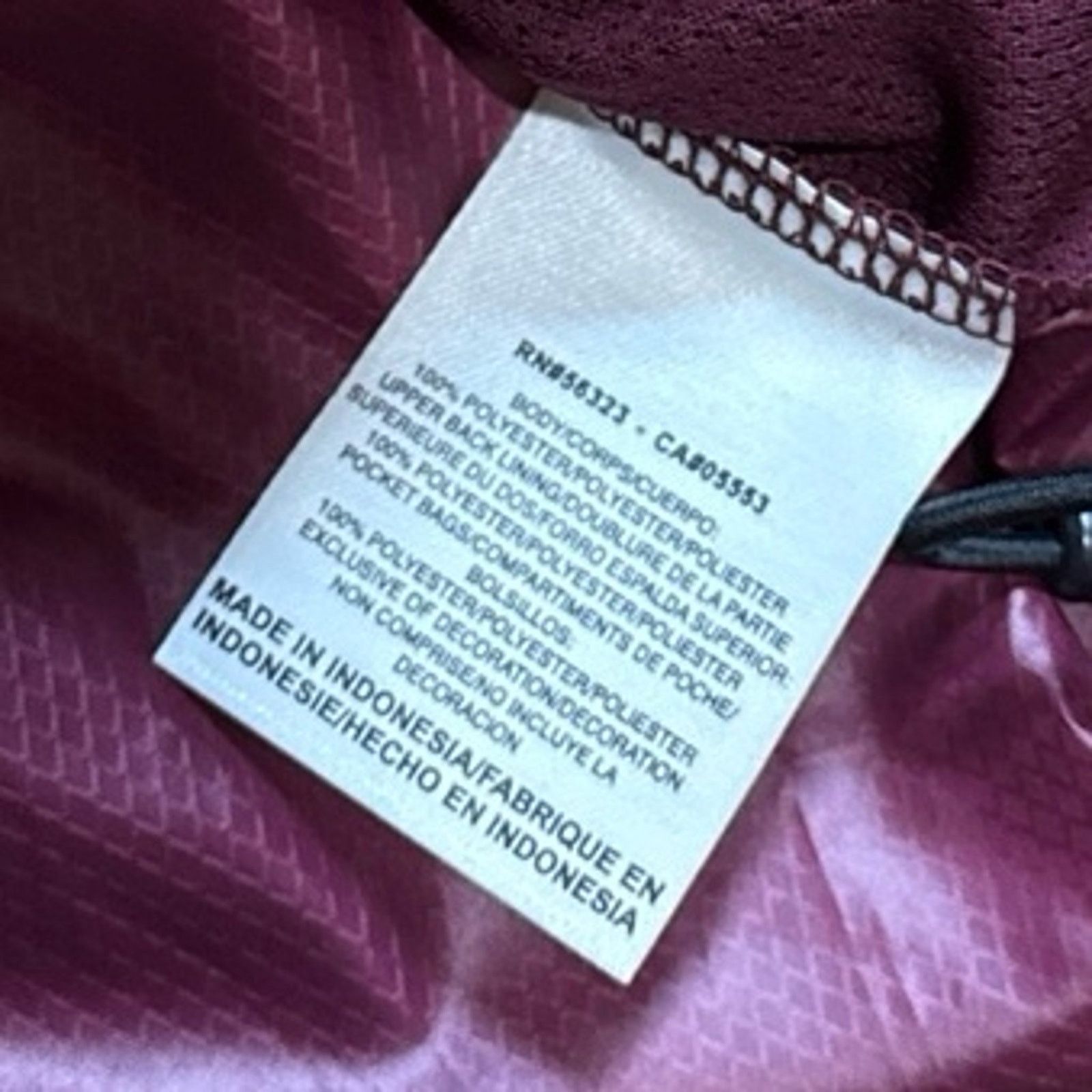 Nike 2011 Nike Team Virginia Tech Quarter Zip Windbreaker Jacket Size US M / EU 48-50 / 2 - 10 Thumbnail