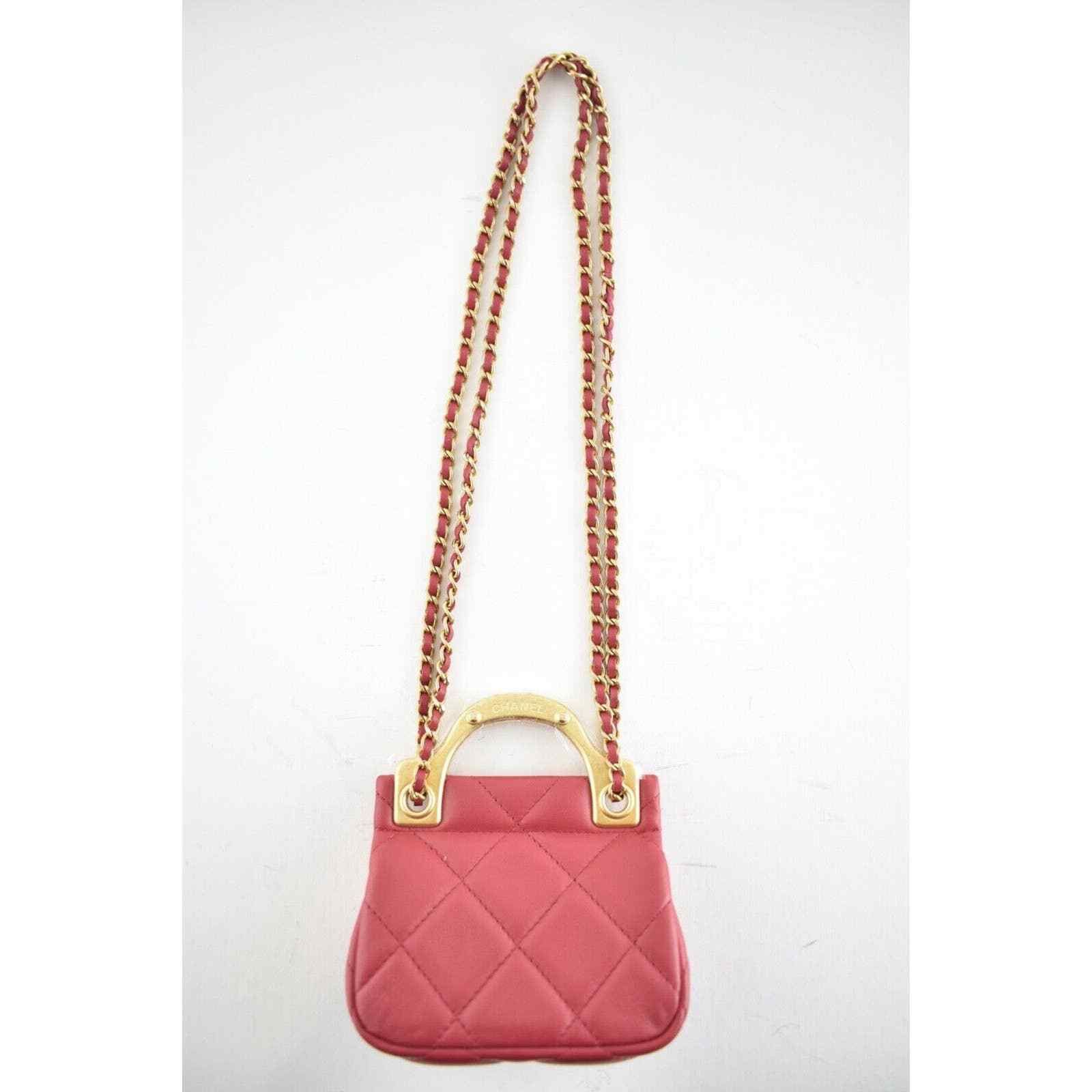 Chanel Chanel Card Holder With Chain Handle Shoulder Crossbody Bag Size ONE SIZE - 9 Thumbnail