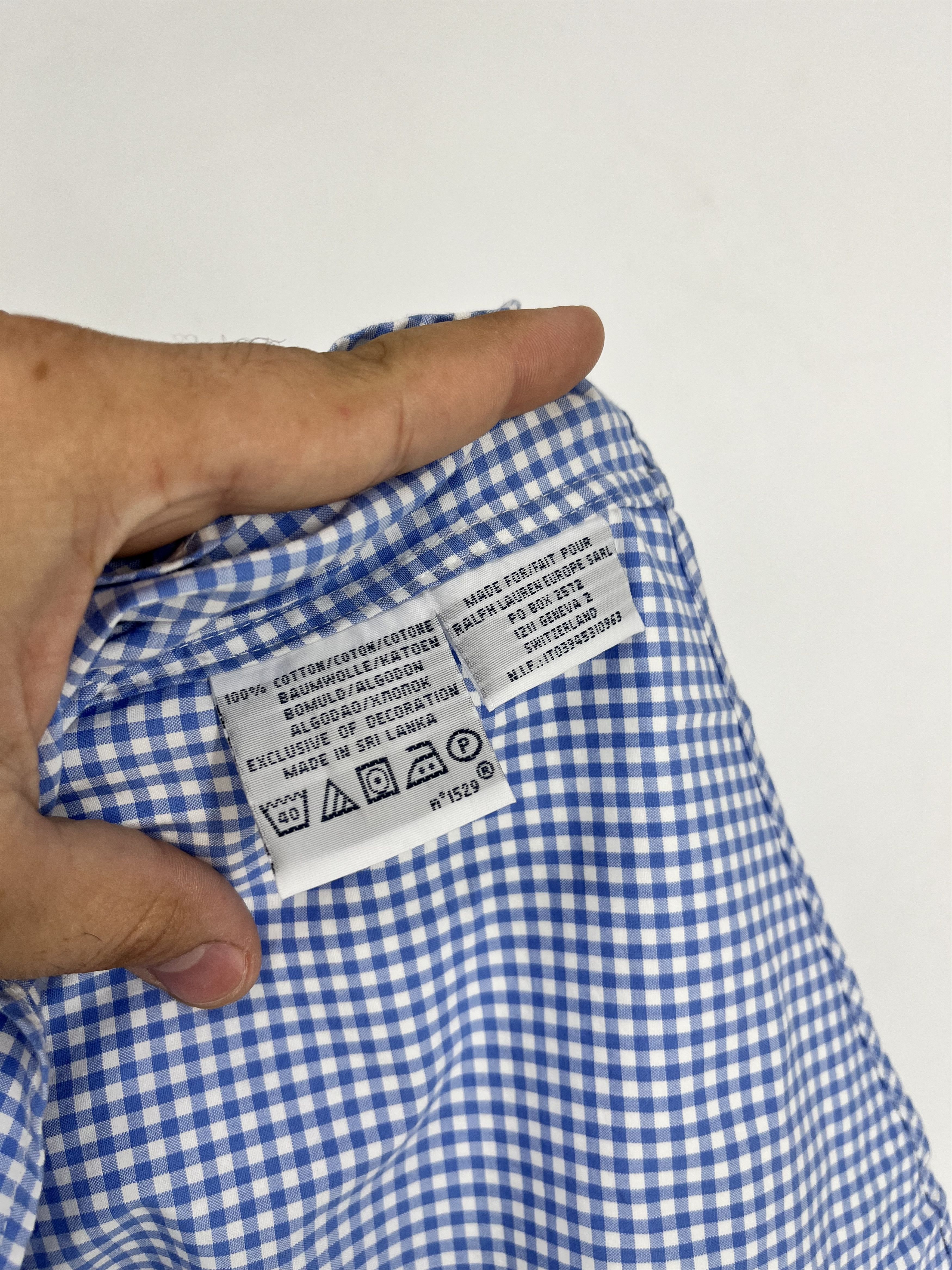 Polo Ralph Lauren × Ralph Lauren × Vintage NEW! y2k Polo Ralph Lauren Plaid Blake Cotton Flannel Size US XL / EU 56 / 4 - 12 Thumbnail