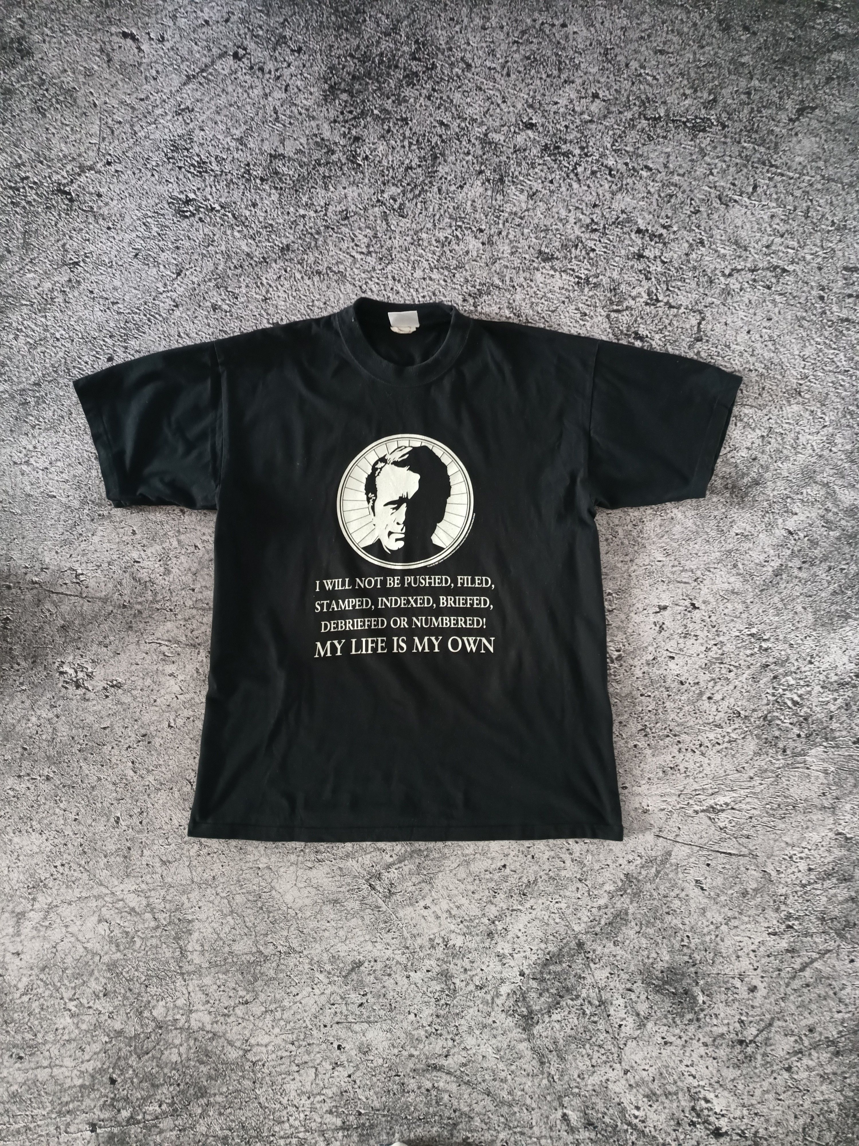 Vintage 2000’s The Prisoner Movie Graphic Tshirt Medium Size US XL / EU 56 / 4 - 1 Thumbnail