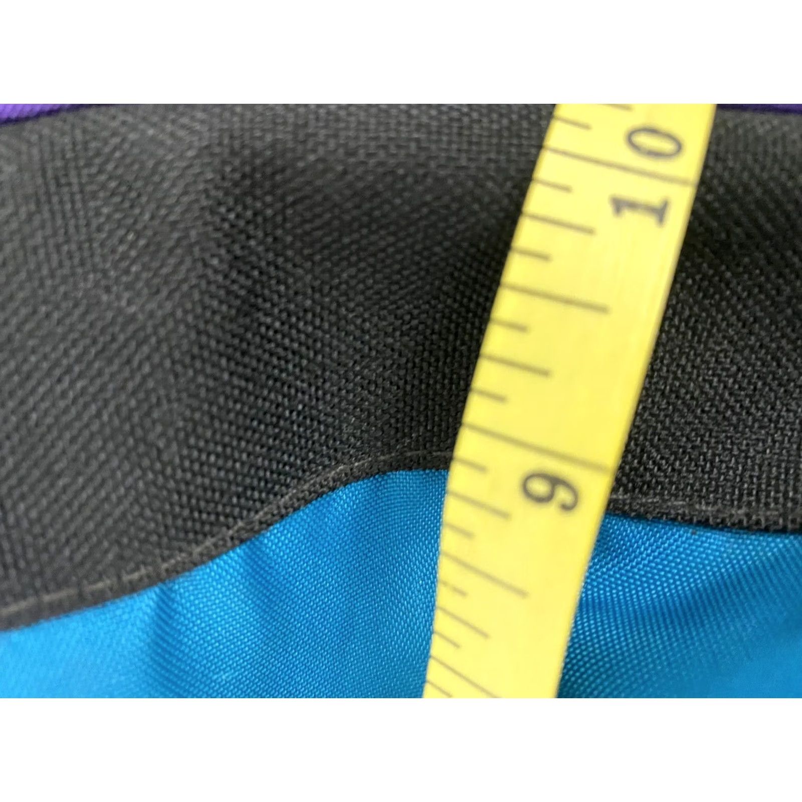 Vintage VINTAGE L.L. Bean Duffle Bag Patch Purple Teal Gym Bag With Shoulder Strap Large 21” Men Mens Bags Katahdin Sunrise Vintage Size ONE SIZE - 6 Thumbnail