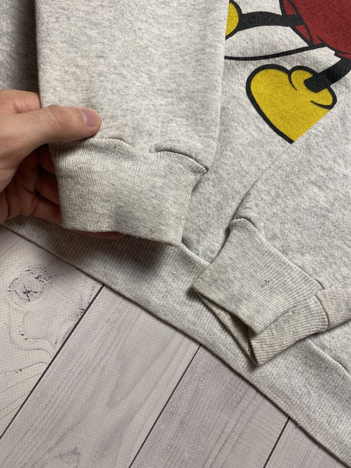 Disney Disney vintage made in USA sweatshirt big logo Mickey Mouse Size US L / EU 52-54 / 3 - 6 Thumbnail