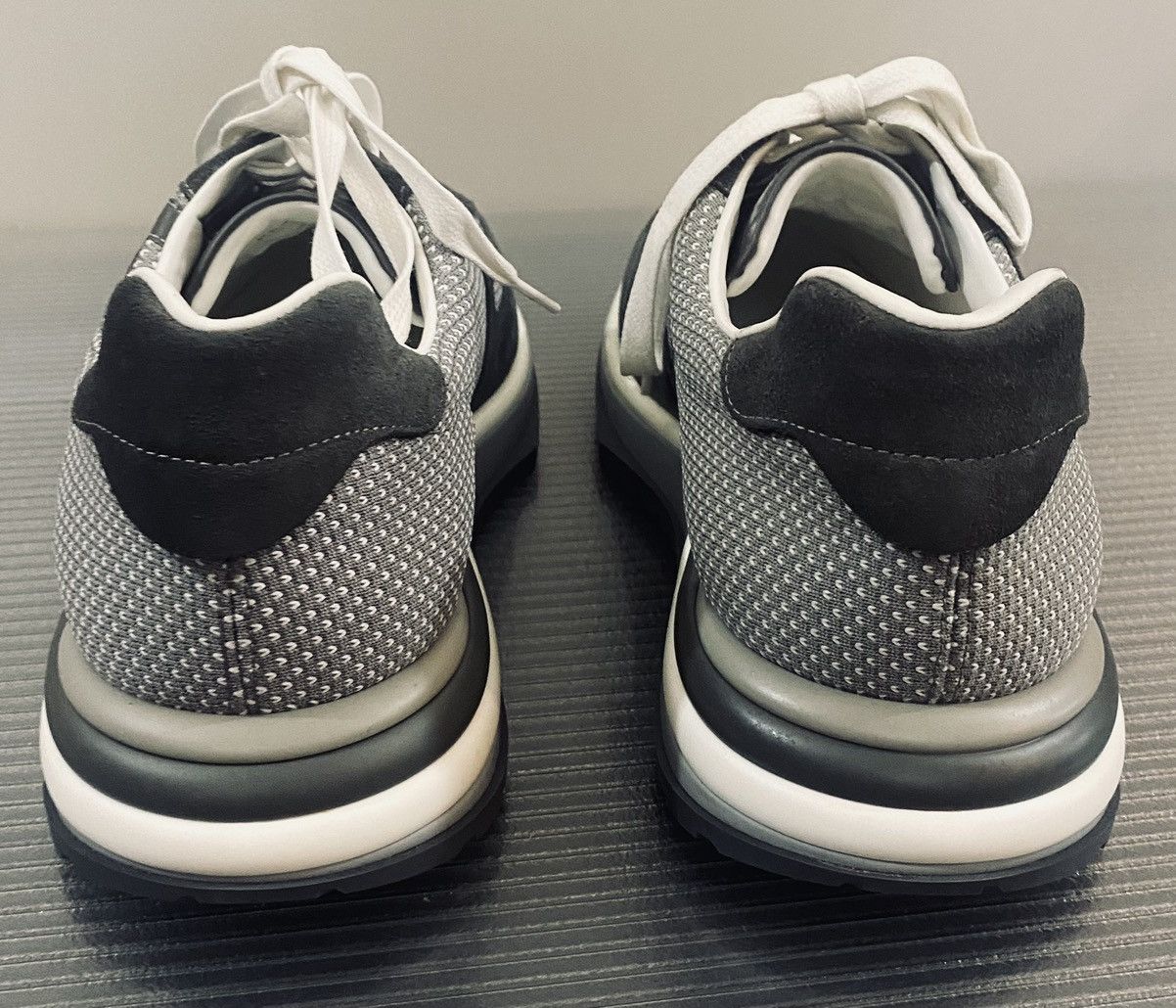 Salvatore Ferragamo Ferragamo 🇮🇹 Brooklyn greys gancini techno sneakers 9 NEW Size US 9 / EU 42 - 9 Thumbnail