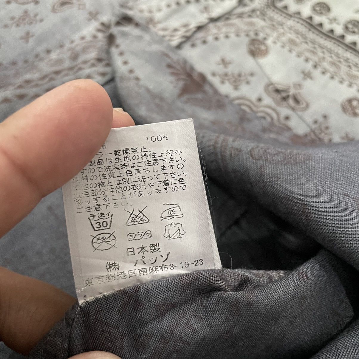 291295=Homme 291295=HOMME Paisley Bandana Gradient Button Up Shirt Vkei Size US S / EU 44-46 / 1 - 8 Thumbnail