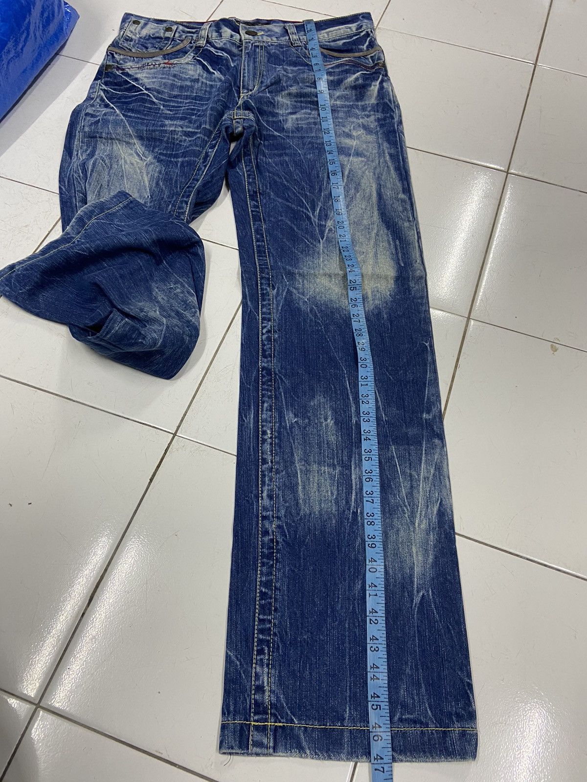Japanese Brand RED PEPPER STYLE PROJECT DENIM FLARE JEANS Size US 36 / EU 52 - 20 Thumbnail