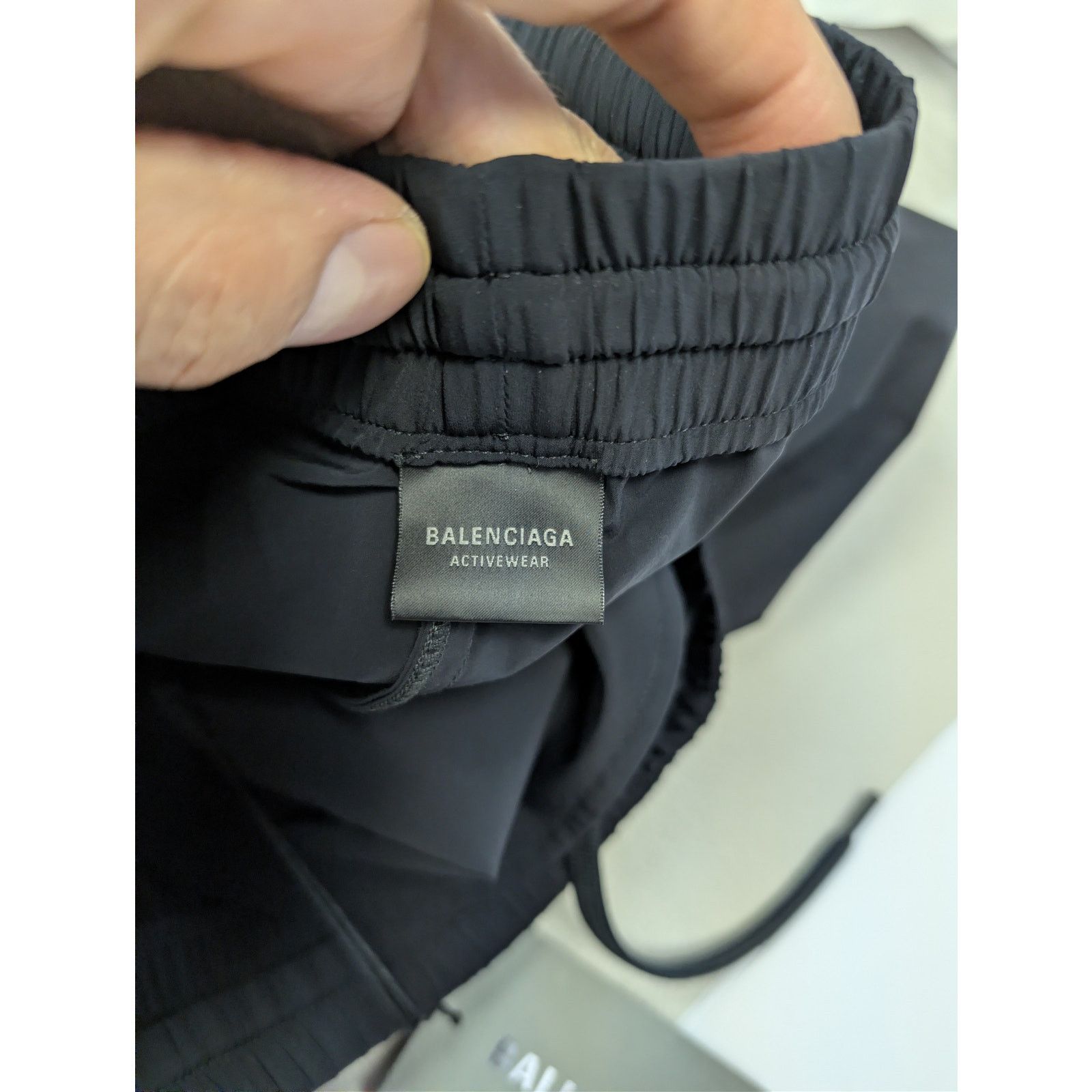 Balenciaga o1rshd1 Activewear Track Pants in Black Size US 32 / EU 48 - 22 Thumbnail