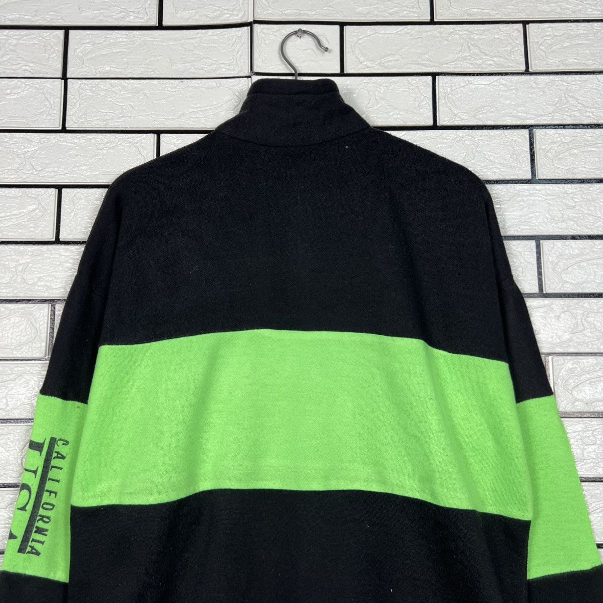 Vintage 80's MONTEREY California USA Half Zip Sweatshirt #3964-C181 Size US M / EU 48-50 / 2 - 13 Thumbnail