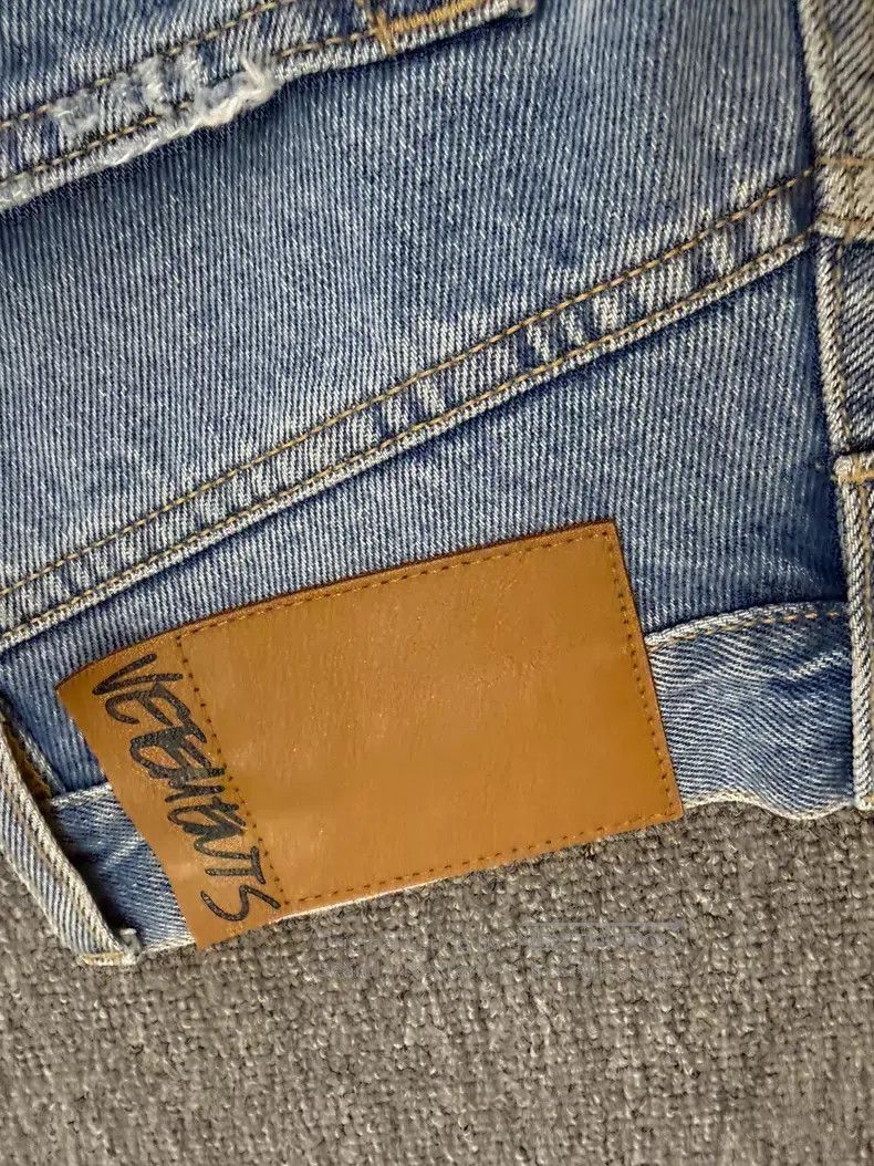 Vetements VETEMENTS Size XS Ladies Ripped Denim Jeans Size 23" - 4 Thumbnail