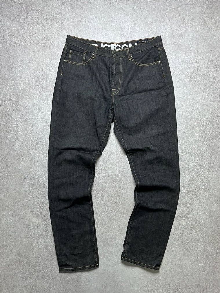 Japanese Brand × Vintage Vintage Skull Embroidery Baggy Japanese Baggy Jeans 38 Size US 38 / EU 54 - 3 Thumbnail