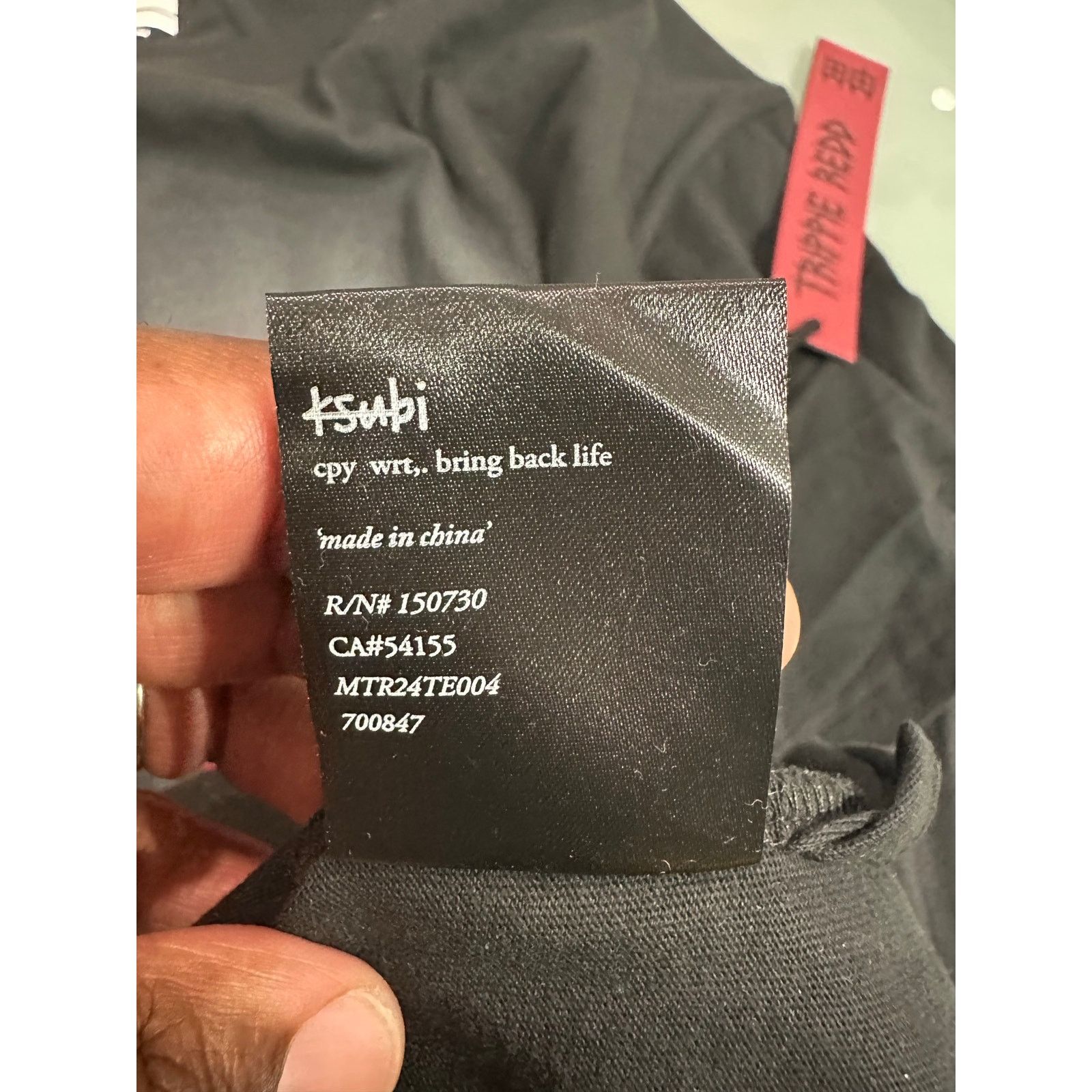 Ksubi Ksubi x Trippie Redd Love Trip Long Sleeve T-Shirt (M) Size US M / EU 48-50 / 2 - 6 Thumbnail