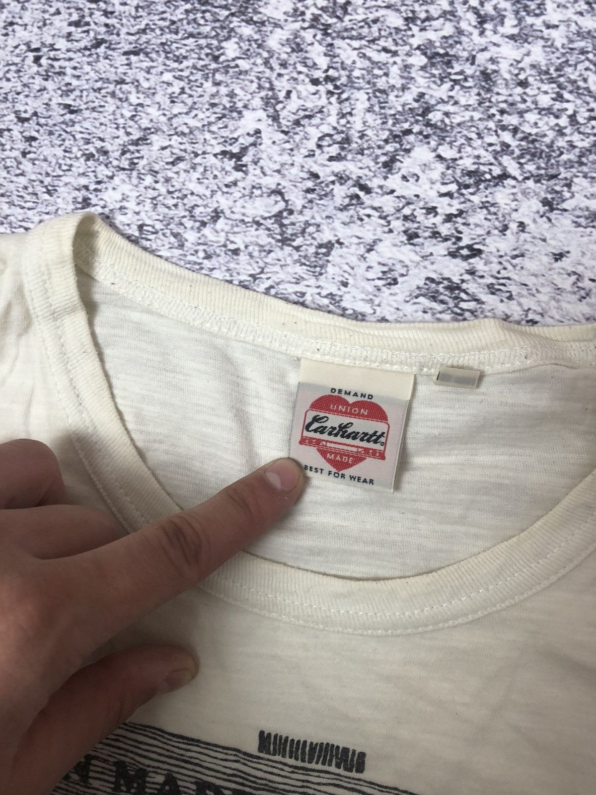 Carhartt Vintage T-shirt Carhartt size L rare y2k usa casual ykk Size US L / EU 52-54 / 3 - 4 Thumbnail