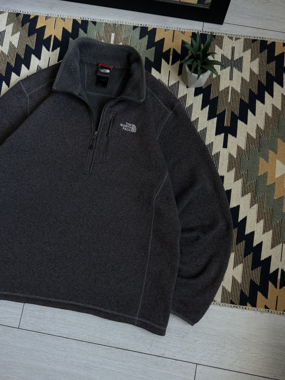 The North Face The North Face Vintage 1/3 Zip Fleece Jacket Size US L / EU 52-54 / 3 - 3 Thumbnail
