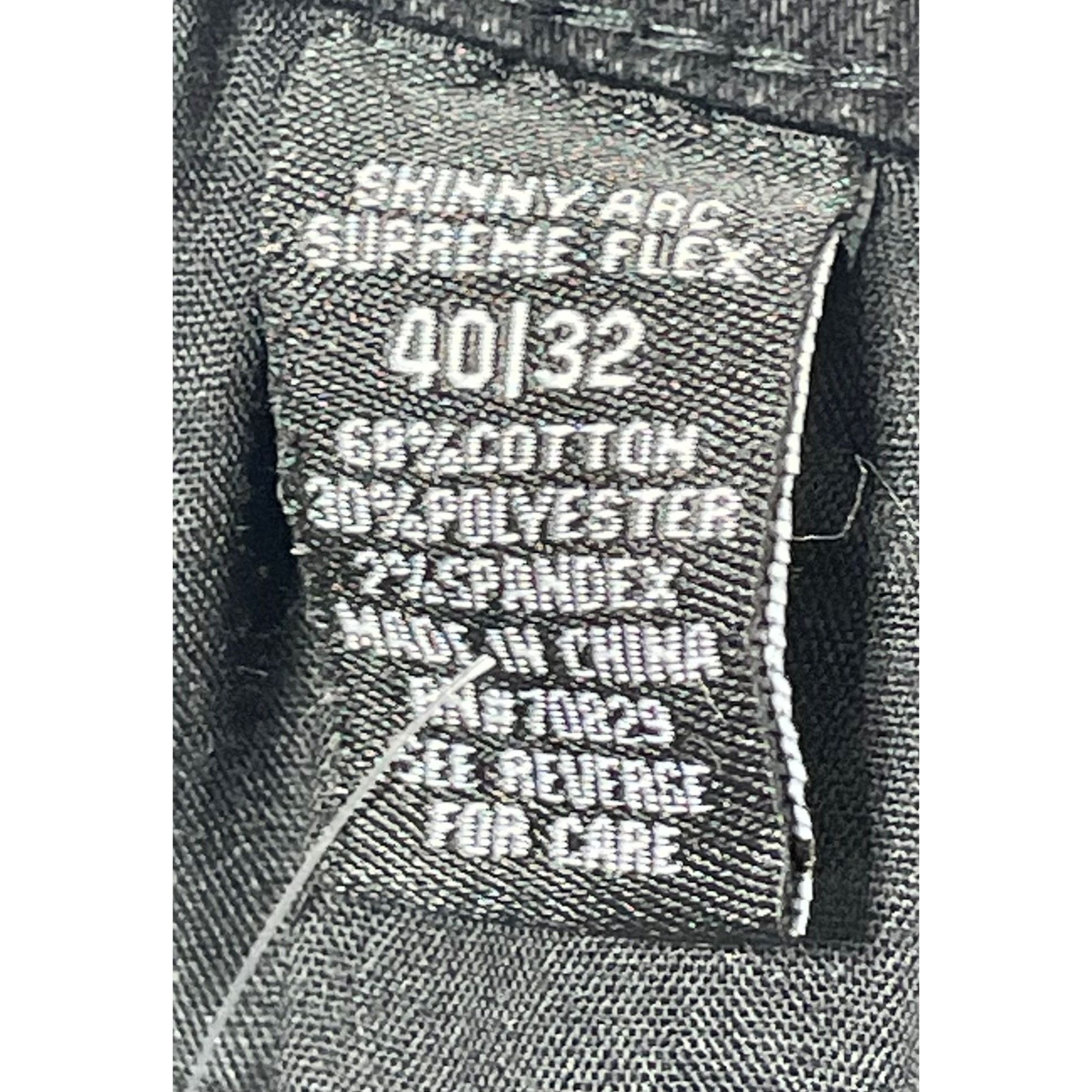 rue21 Rue 21 - Men's Supreme Flex Skinny ARC Jeans Distressed - Bl Size US 40 / EU 56 - 9 Thumbnail
