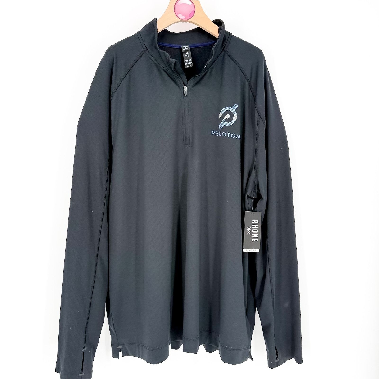 Rhone Rhône Peloton Quarter Zip Pullover Black Mens XXL Athletic T Size US XXL / EU 58 / 5 - 1 Thumbnail