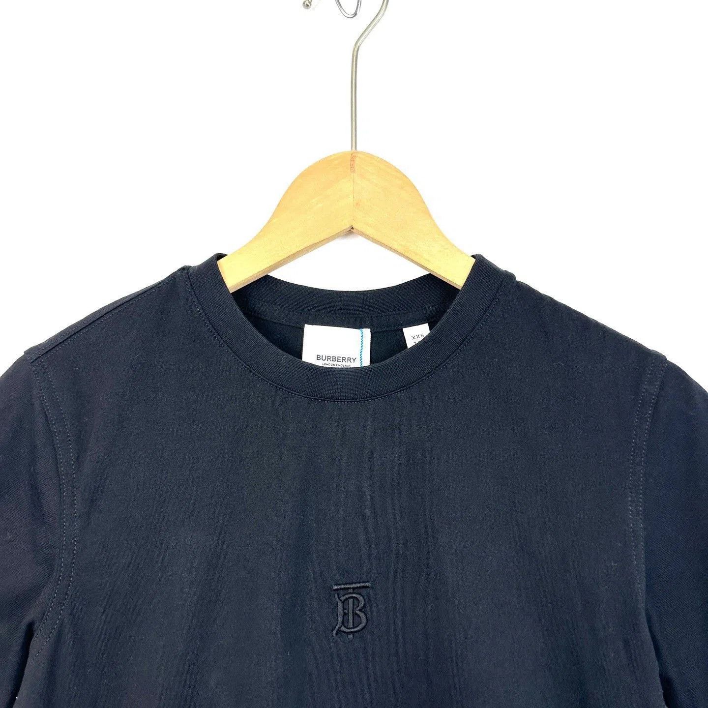 Burberry Burberry Embroidered Logo Short Sleeve T-shirt. Size XXS / US 00 / IT 34 - 3 Thumbnail