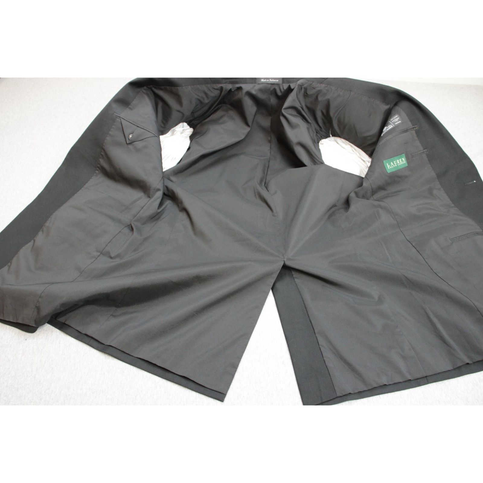 Lauren Ralph Lauren Lauren Ralph Lauren Blazer Men Size 40L Black 100% Wool Size 40L - 4 Thumbnail