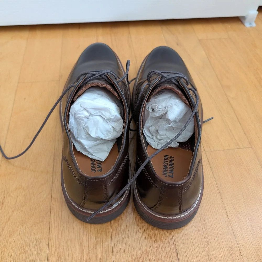Johnston & Murphy NWT - Johnson And Murphy Upton Dress Shoes Size US 11.5 / EU 44-45 - 6 Thumbnail