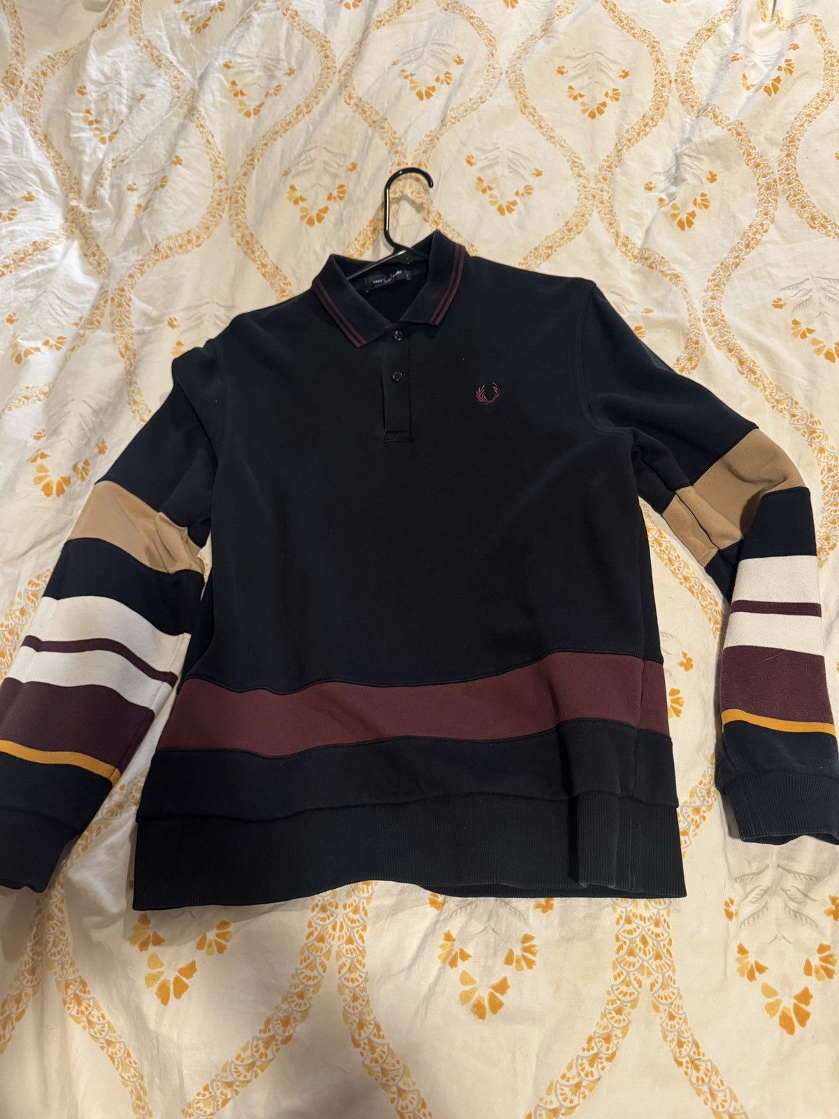 Fred Perry long sleeve polo Size US S / EU 44-46 / 1 - 1 Thumbnail