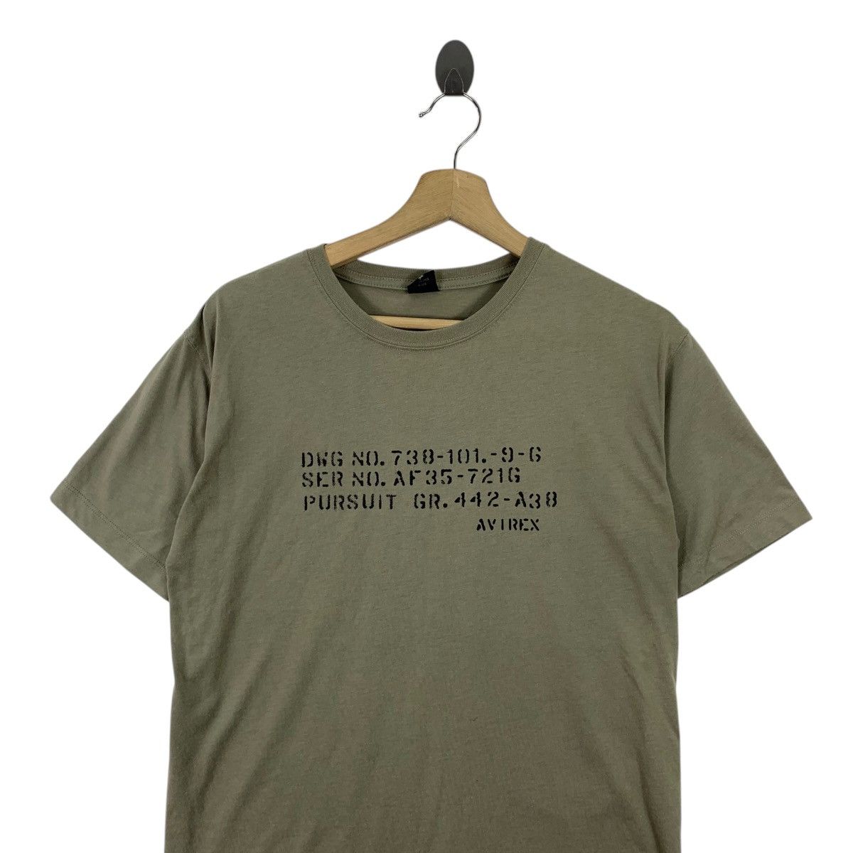 Avirex Vintage AVIREX USA AIR FORCE North America Rockwell Tee Size US M / EU 48-50 / 2 - 2 Thumbnail