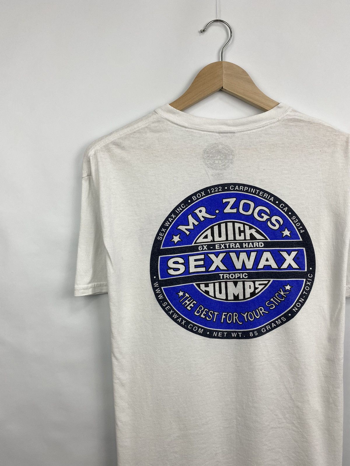 Vintage 🇺🇸 Vintage 90S Mr Zogs SEX WAX Surfboards Skate T shirt Size US L / EU 52-54 / 3 - 3 Thumbnail