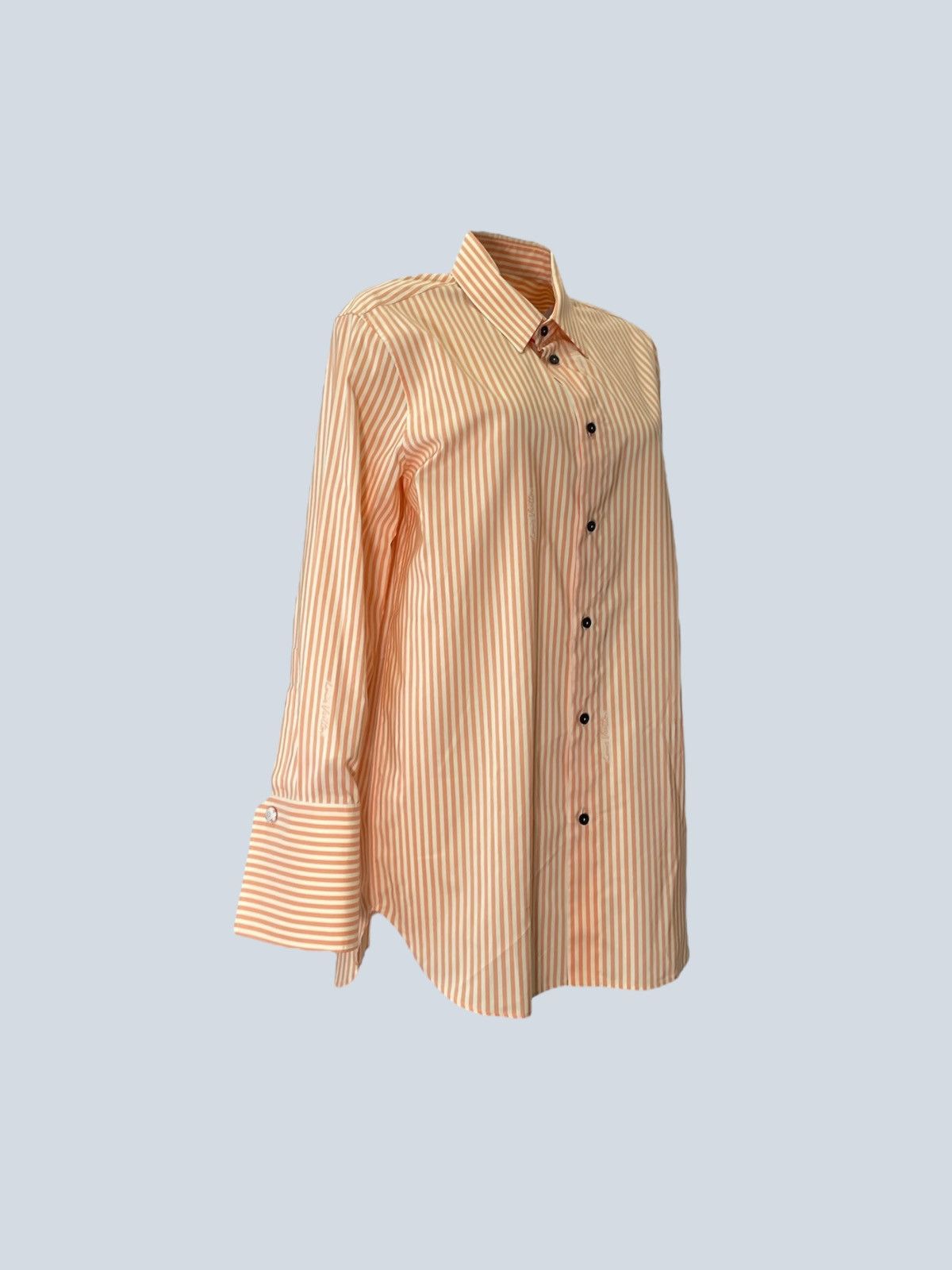 Louis Vuitton Louis Vuitton striped cotton shirt with cufflinks, 38fr. Size S / US 4 / IT 40 - 2 Thumbnail