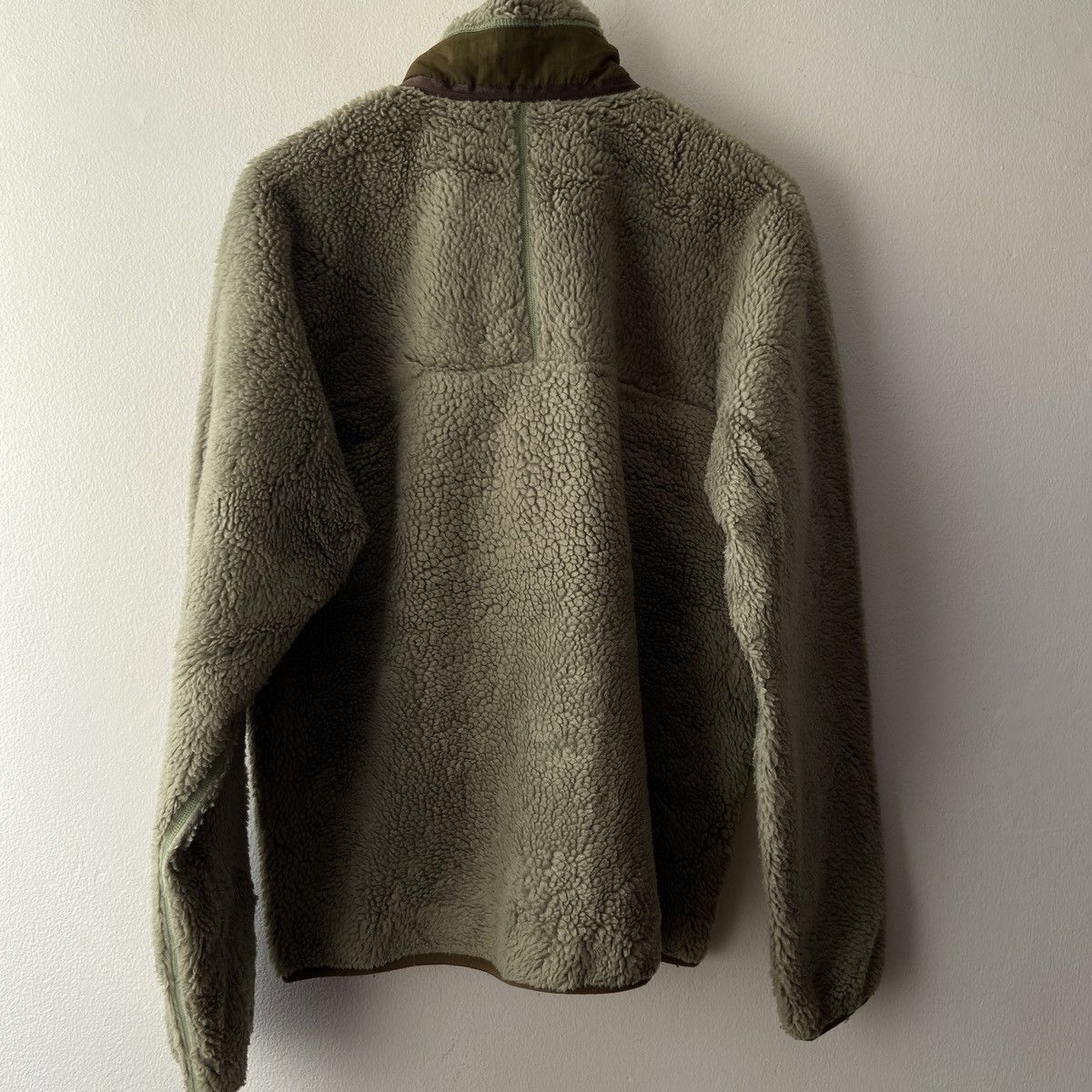 Patagonia 2004 Patagonia Retro-X Deep Pile Fleece Jacket in Moss Green Size US L / EU 52-54 / 3 - 7 Thumbnail