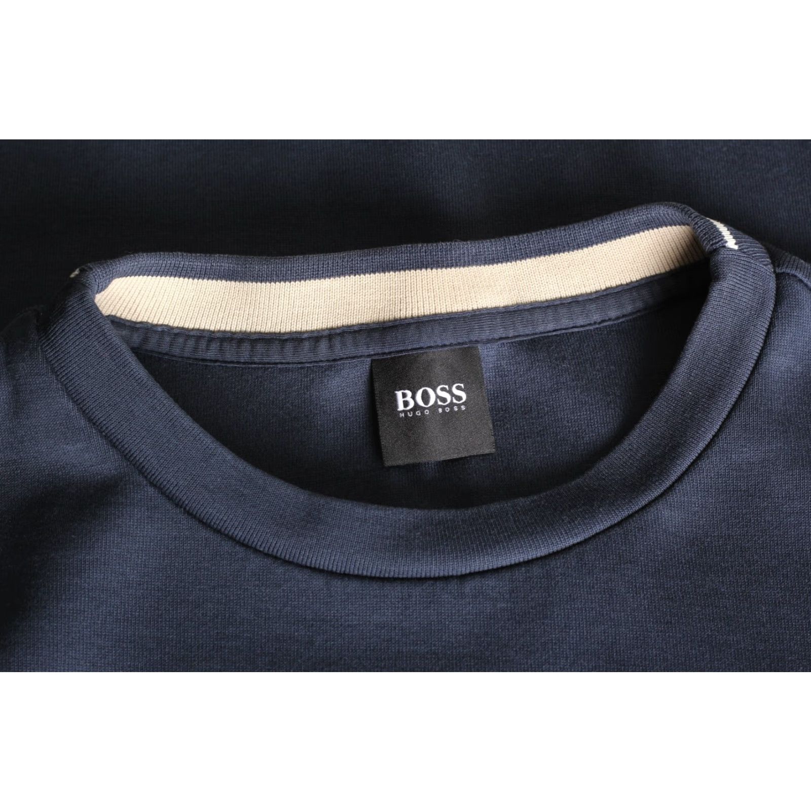 Hugo Boss HUGO BOSS Salbo Pullover Sweatshirt Men S Blue VR2979 Size US S / EU 44-46 / 1 - 5 Thumbnail