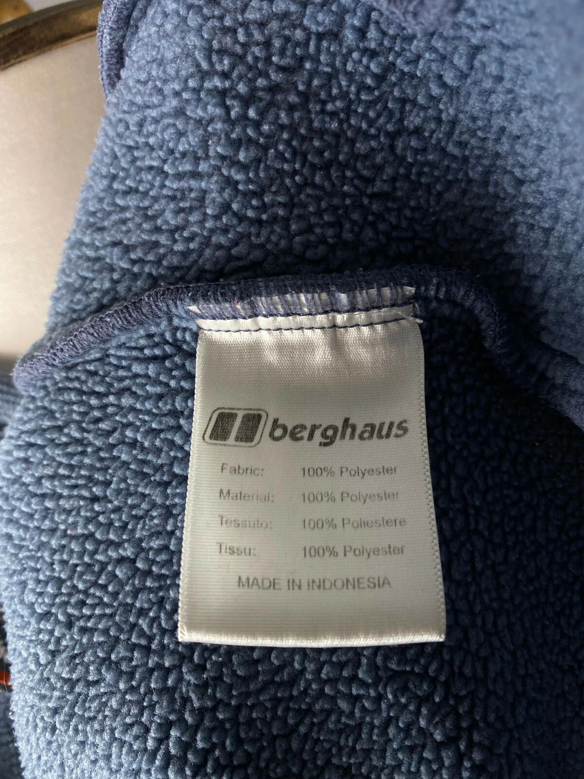 Berghaus Men Berghaus Blue Full Zip Fleece Activewear Sweater Size 10 Size US M / EU 48-50 / 2 - 10 Thumbnail