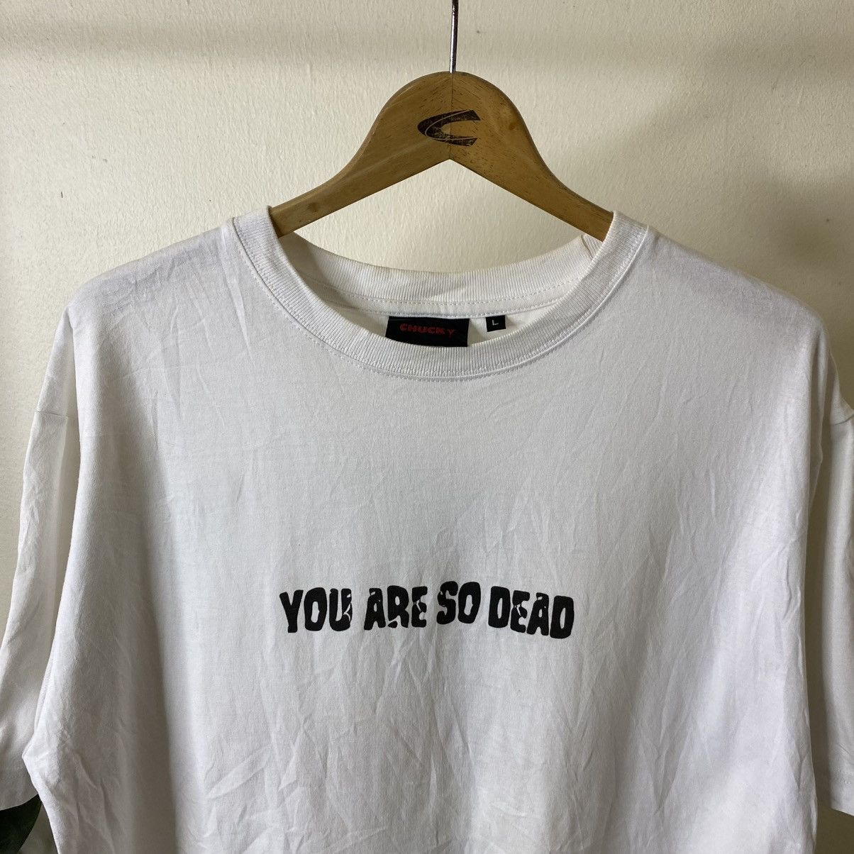 Vintage Y2K Chucky You Are So Dead Horror Movie Promo T Shirt Size US L / EU 52-54 / 3 - 9 Thumbnail