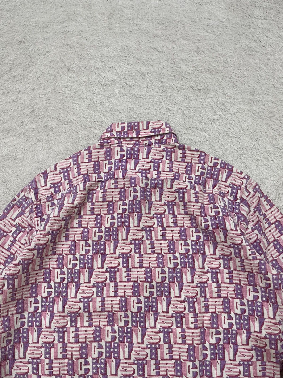 Hysteric Glamour 2000s Hysteric Archival Shirt Pink Monogram Print Y2K Ifsix Size US S / EU 44-46 / 1 - 9 Thumbnail