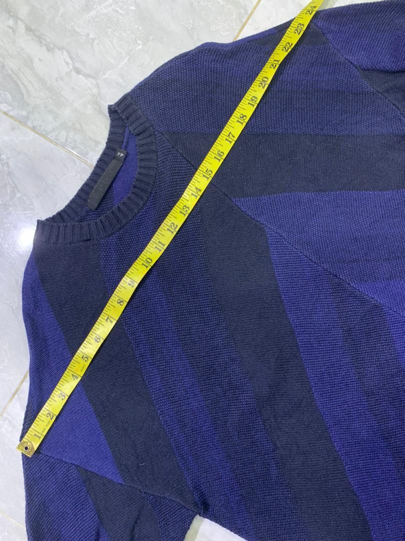 GOSTAR DE FUGA FUGA Japan Abstract Knit Sweater – Yohji Style Size US M / EU 48-50 / 2 - 14 Thumbnail