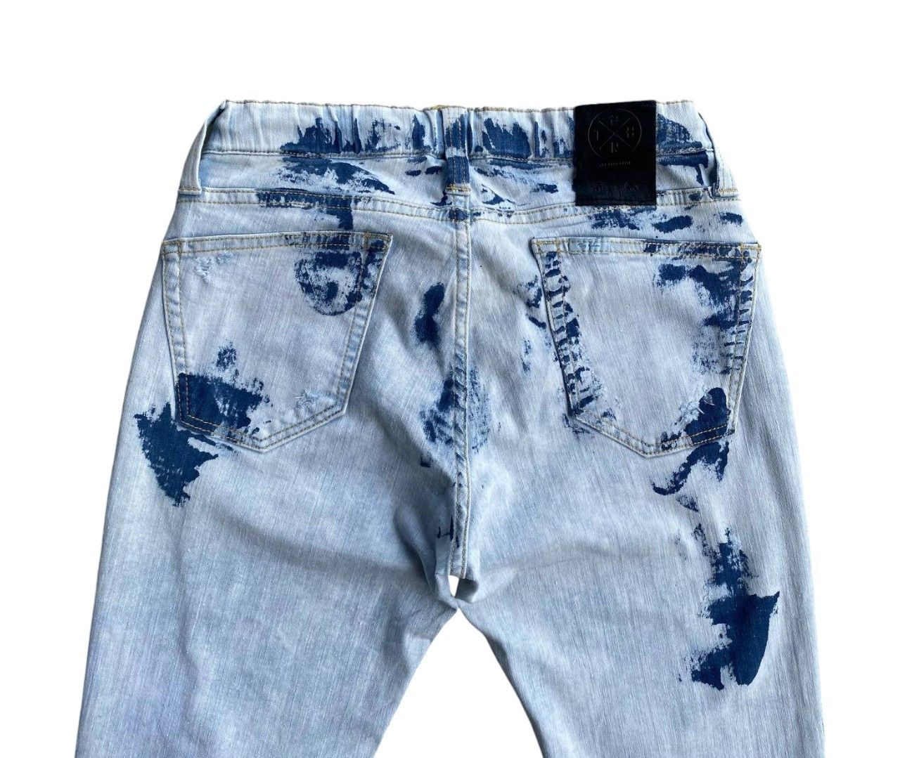 Big John × KOJIMA GENES × Kazuki Kuraishi KOJIMA KURASHIKI JAPAN X BIG JOHN PAINTED ANKLE CUT PANT Size US 28 / EU 44 - 6 Thumbnail