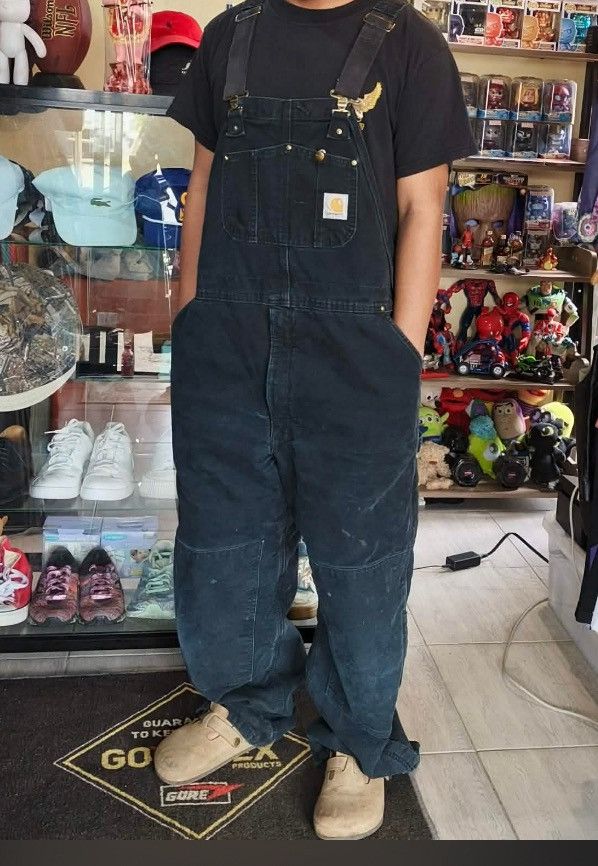 Carhartt Carhartt RO2 BLK Overall Baggy Double Knee /Size 32 to 46 Size US 44 / EU 60 - 9 Thumbnail