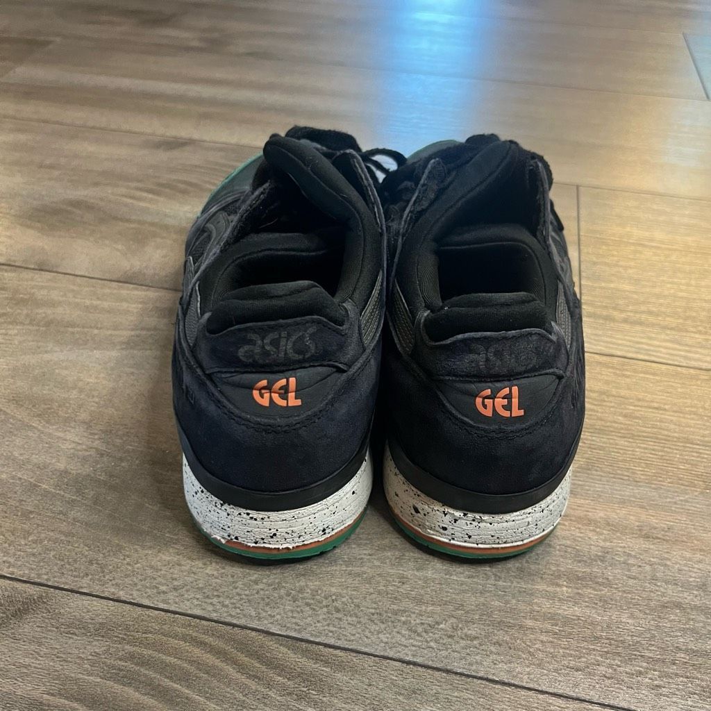 Asics Asics Gel Lyte 3 Black/ Green Casual Sneaker Men 10 Size US 10 / EU 43 - 4 Thumbnail