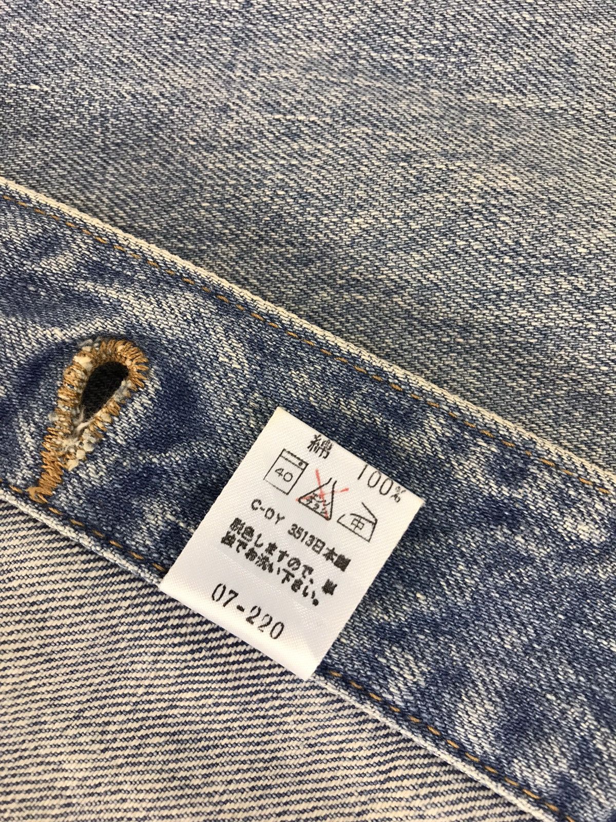 Big John × Vintage Vintage Big John Spirit Faded Colour Button Up Denim Jeans Size US M / EU 48-50 / 2 - 13 Thumbnail