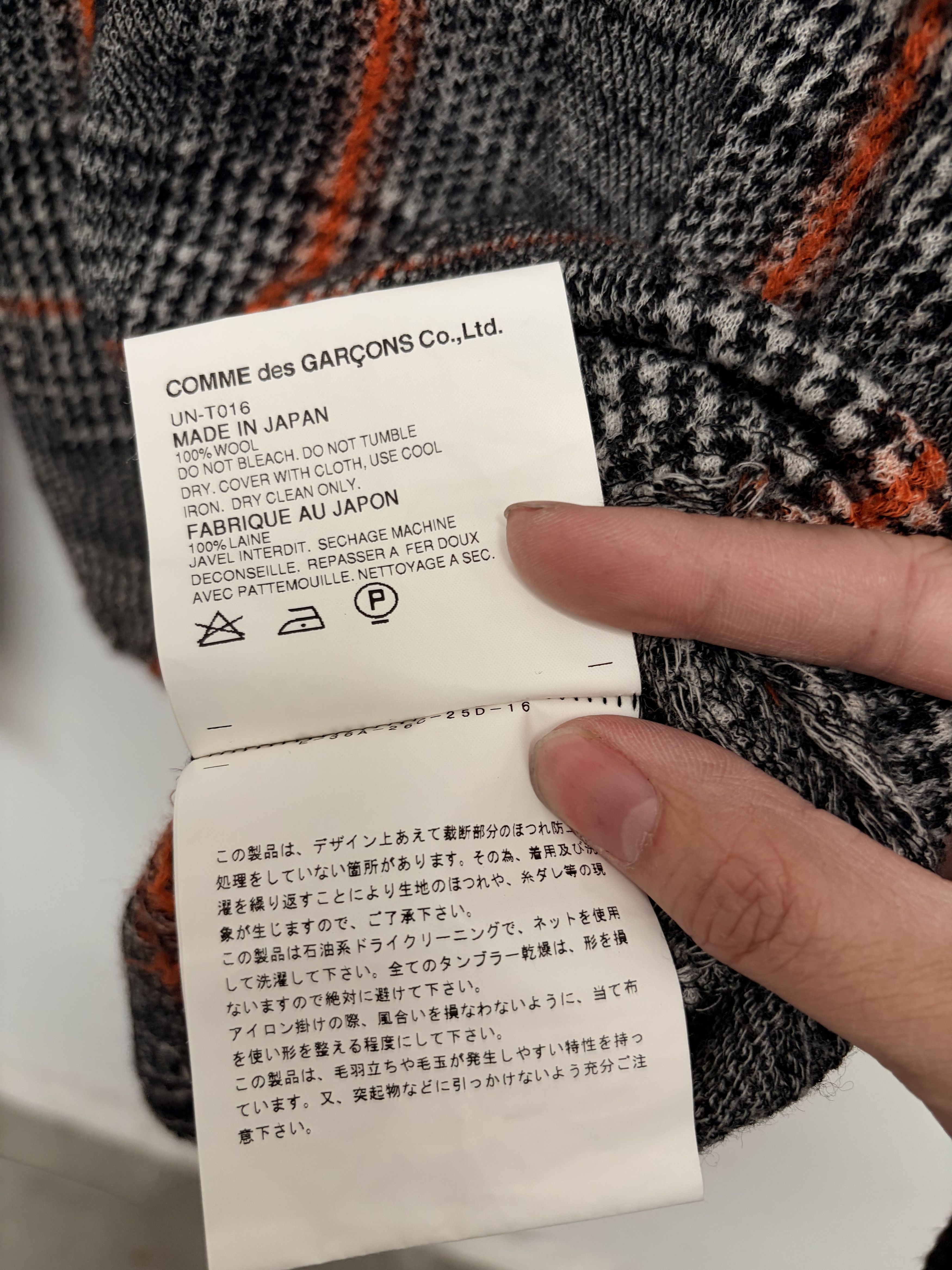 Junya Watanabe 2004 junya watanabe man high neck knit shirt Size US S / EU 44-46 / 1 - 5 Thumbnail