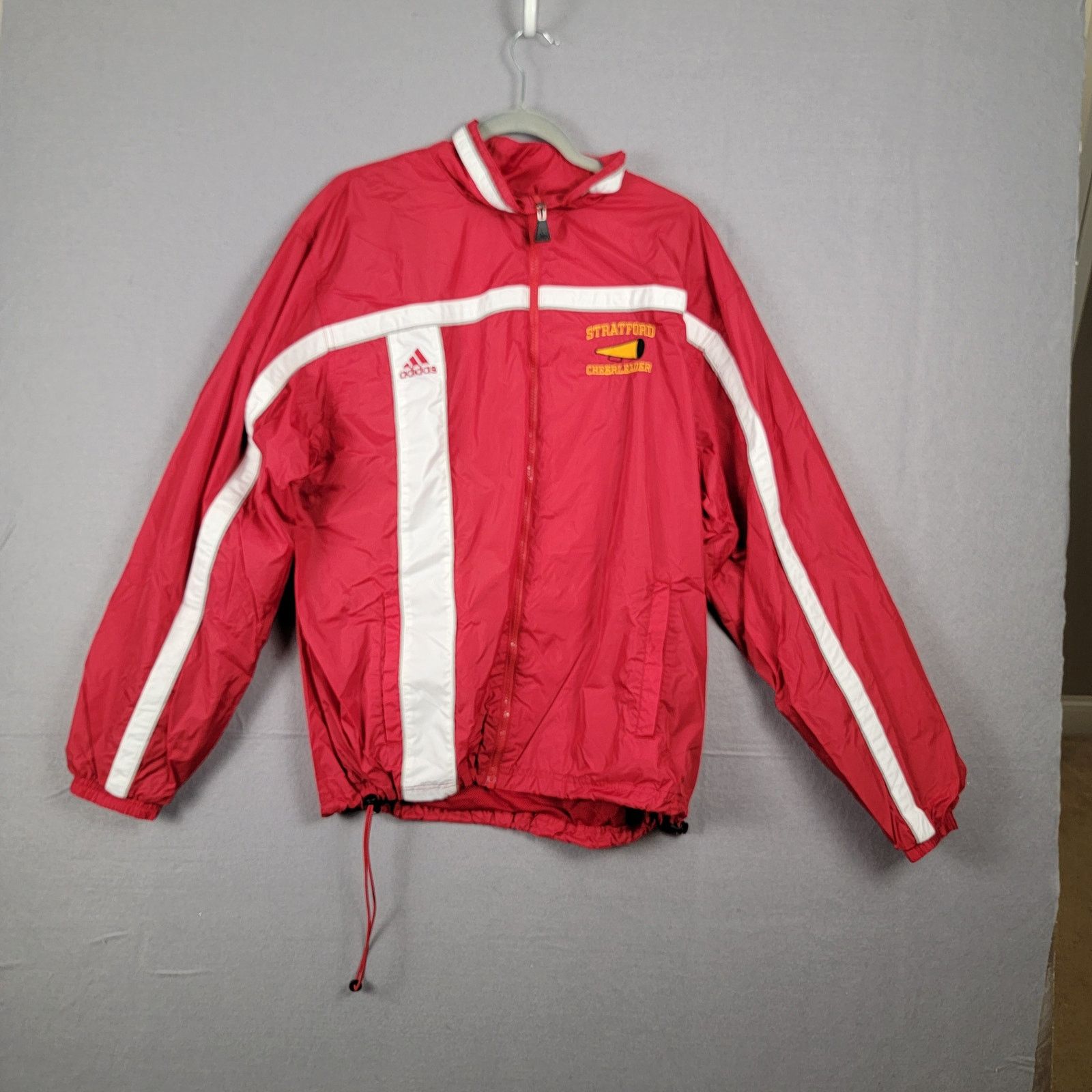 Adidas Vintage Stratford Cheerleader Adidas Windbreaker - Size L Size L / US 10 / IT 46 - 1 Thumbnail