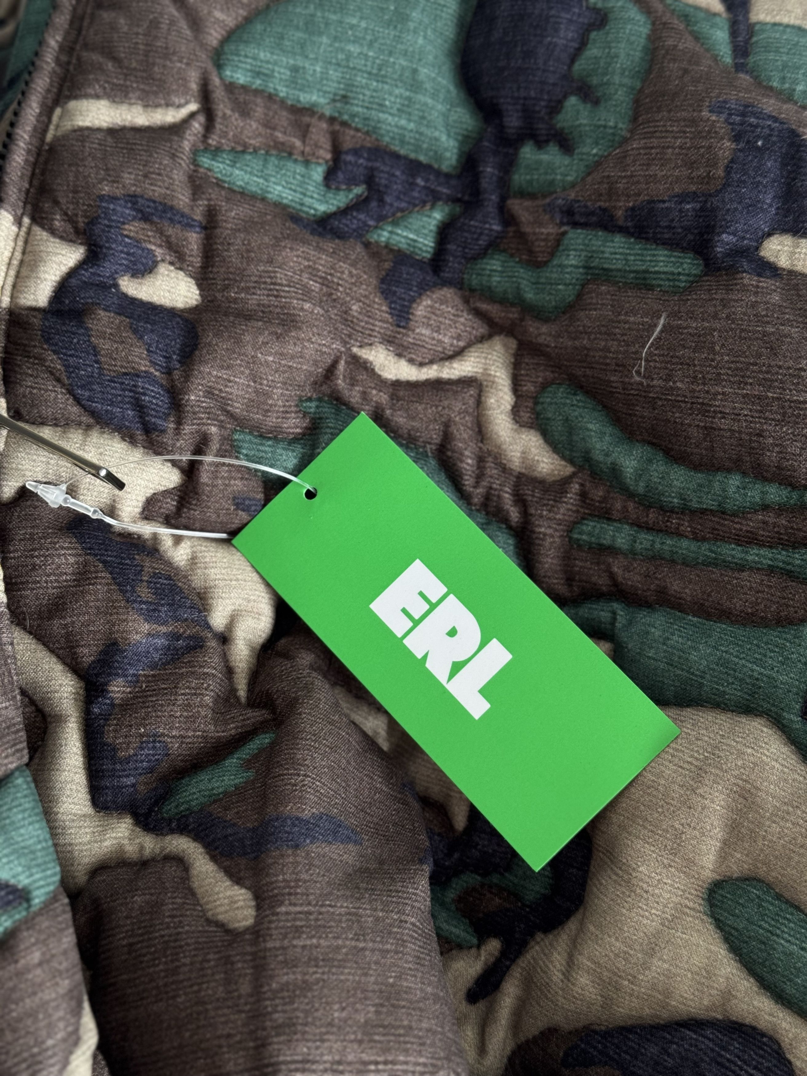 ERL ERL Camouflage Quilted Down Jacket | Brand new | Size S Size US S / EU 44-46 / 1 - 9 Thumbnail