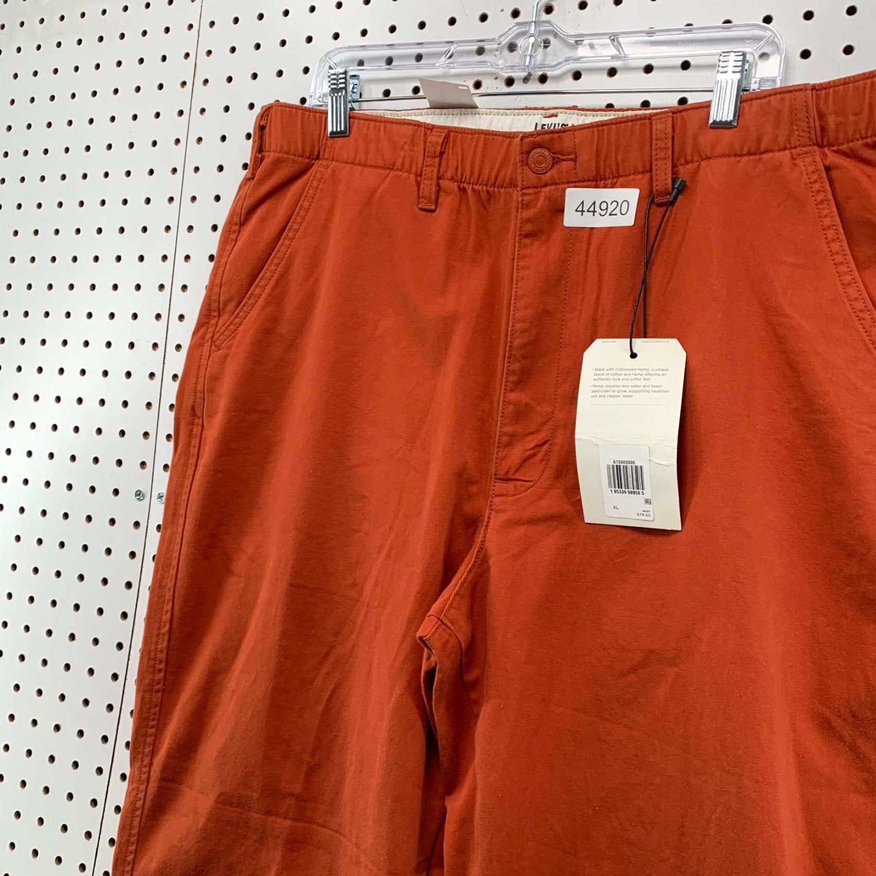 Levi's Levi's Chino Pants Mens XL Orange Relaxed Fit Warm Tech XX Chino EX 38x30.5 Size US 36 / EU 52 - 7 Thumbnail