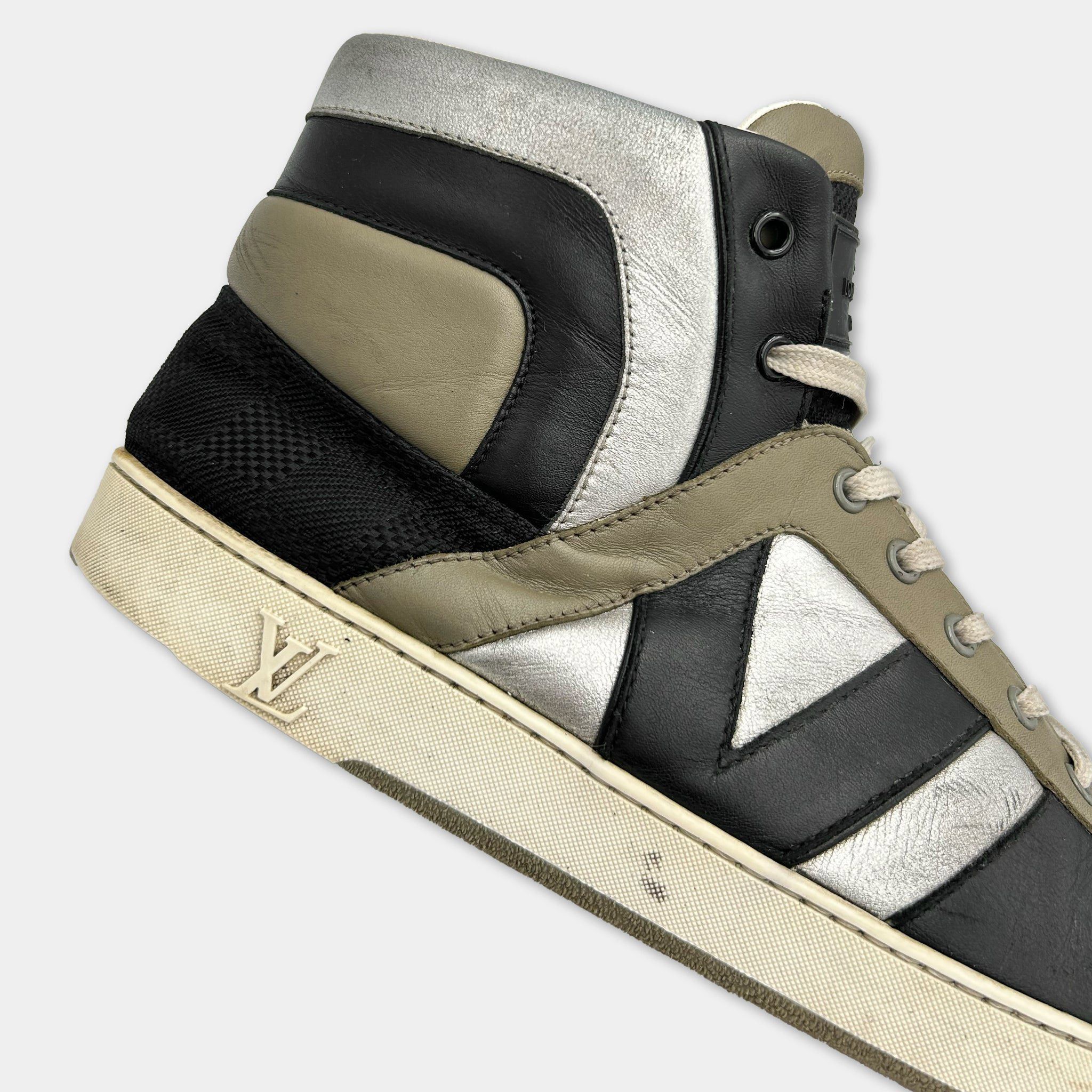 Louis Vuitton Louis Vuitton Damier Geant Tribe High Top Sneakers Size US 8 / EU 41 - 2 Thumbnail