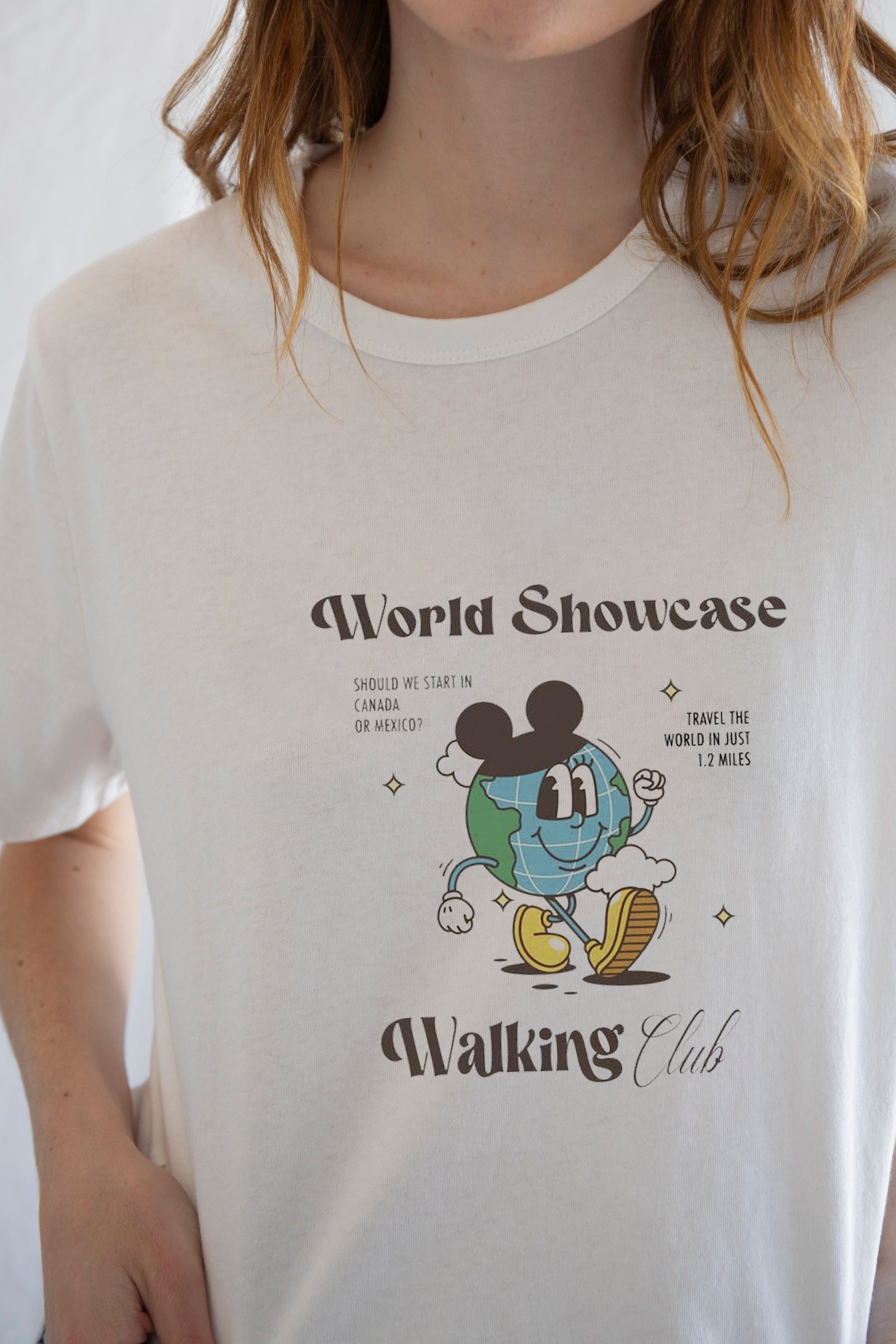Vintage World Showcase Earth Tee Shirt – Global Style Size S / US 4 / IT 40 - 3 Thumbnail